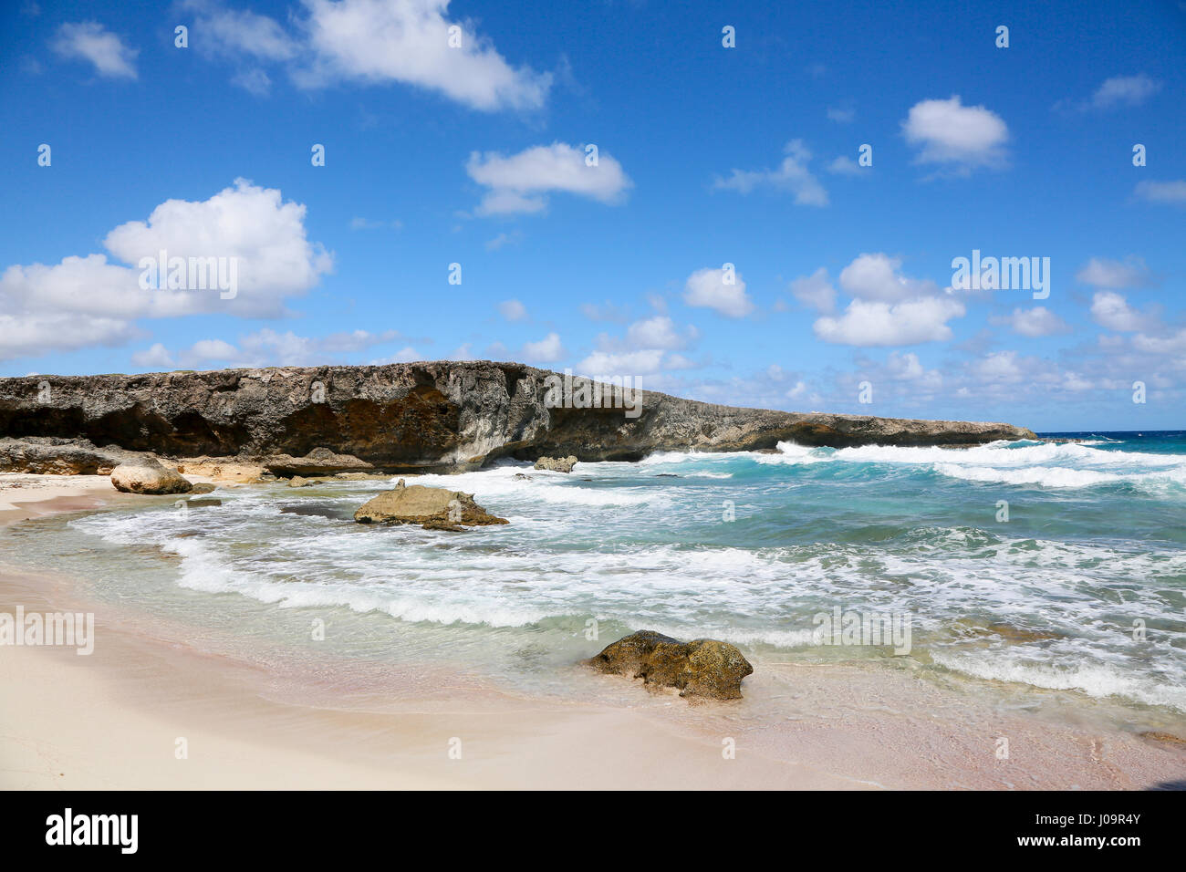 Le migliori spiagge di Aruba: Boca Prins Foto Stock