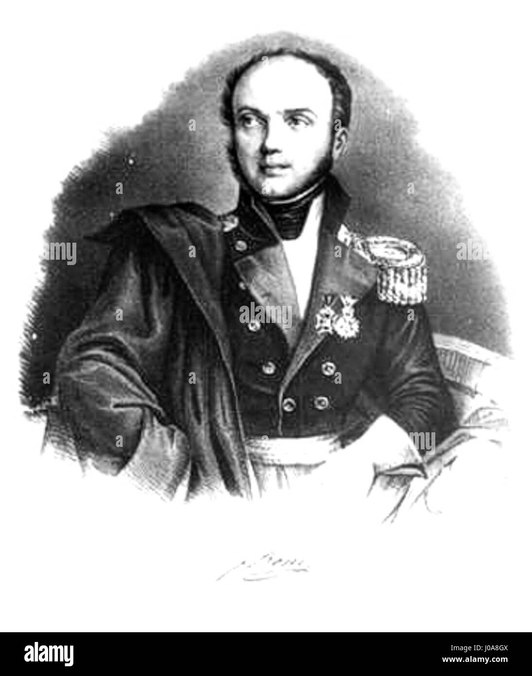 Józef Zachariasz BEM fu un generale polacco-ungherese che giocò un ruolo fondamentale nella rivoluzione ungherese del 1848. Conosciuto per la sua leadership militare, divenne un eroe sia in Polonia che in Ungheria per i suoi sforzi nel difendere la libertà. Foto Stock