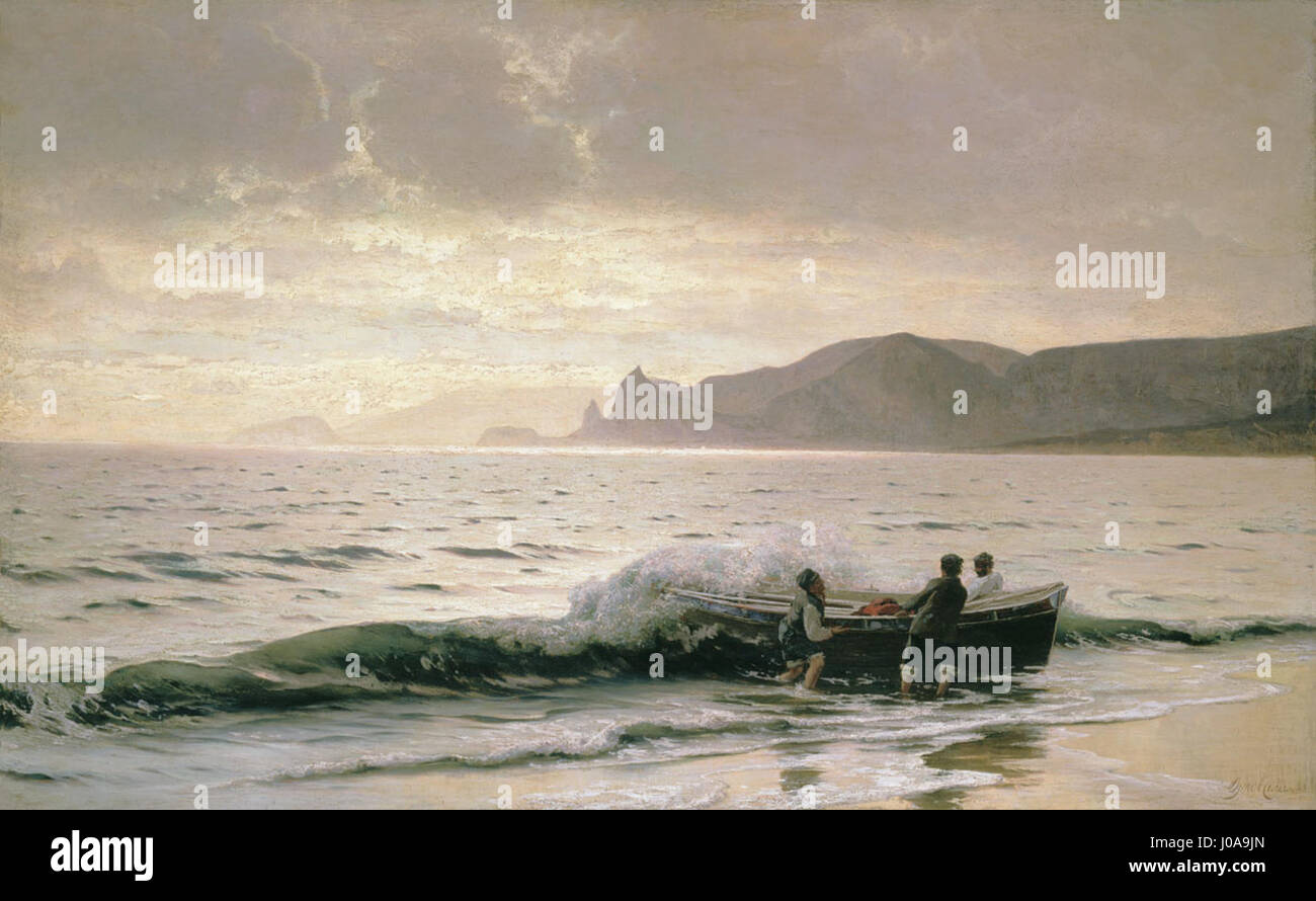 Questo titolo sembra essere in caratteri non latini, probabilmente descrivendo un evento storico o un'opera d'arte del 1889. I dettagli precisi possono essere chiariti con una traduzione. Foto Stock