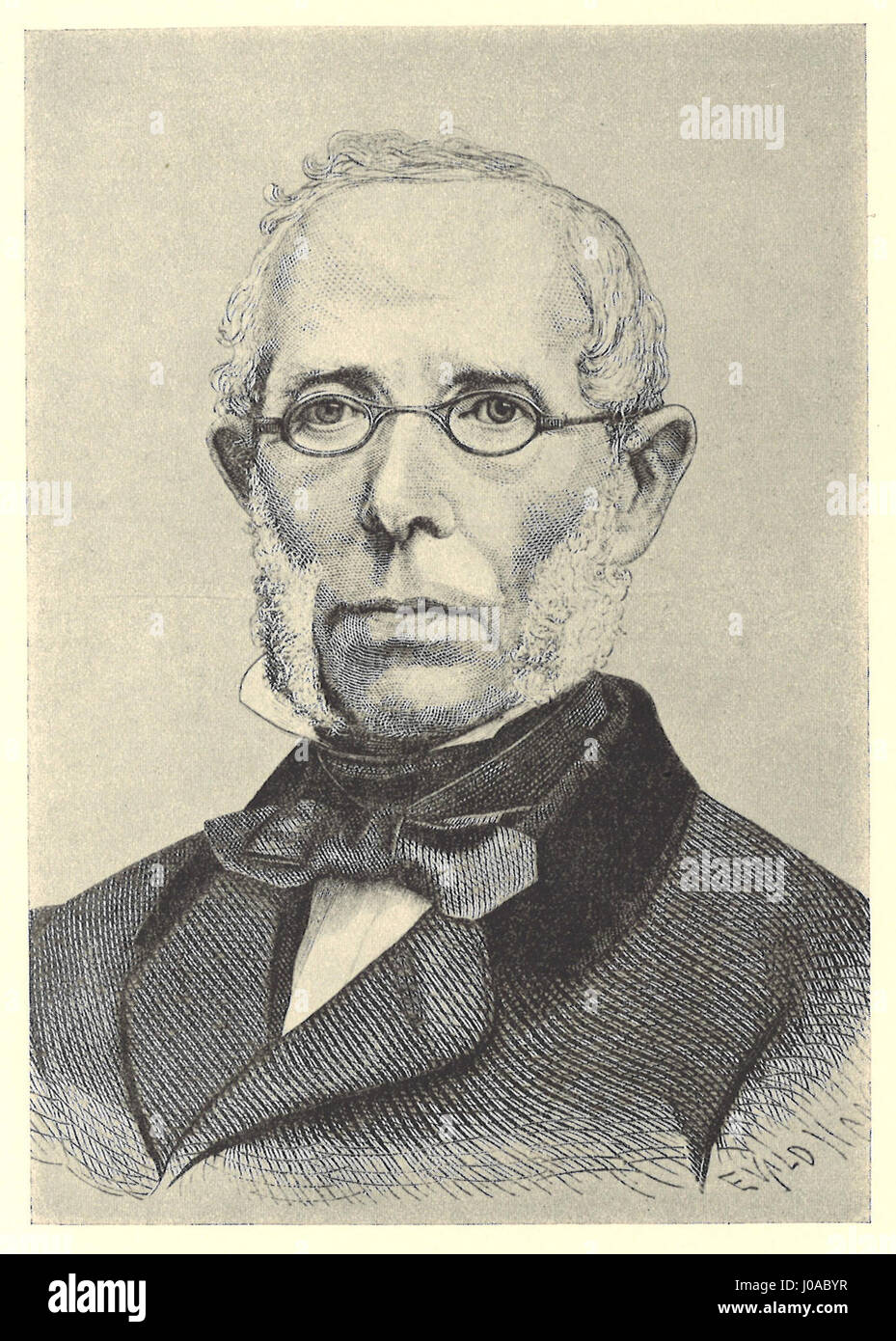 Lars Billström fu una figura chiave nella storia di Sparbanken i Lund, Svezia, che operò dal 1833 al 1933. La sua leadership aiutò la banca a diventare un'istituzione finanziaria influente nella regione. Foto Stock