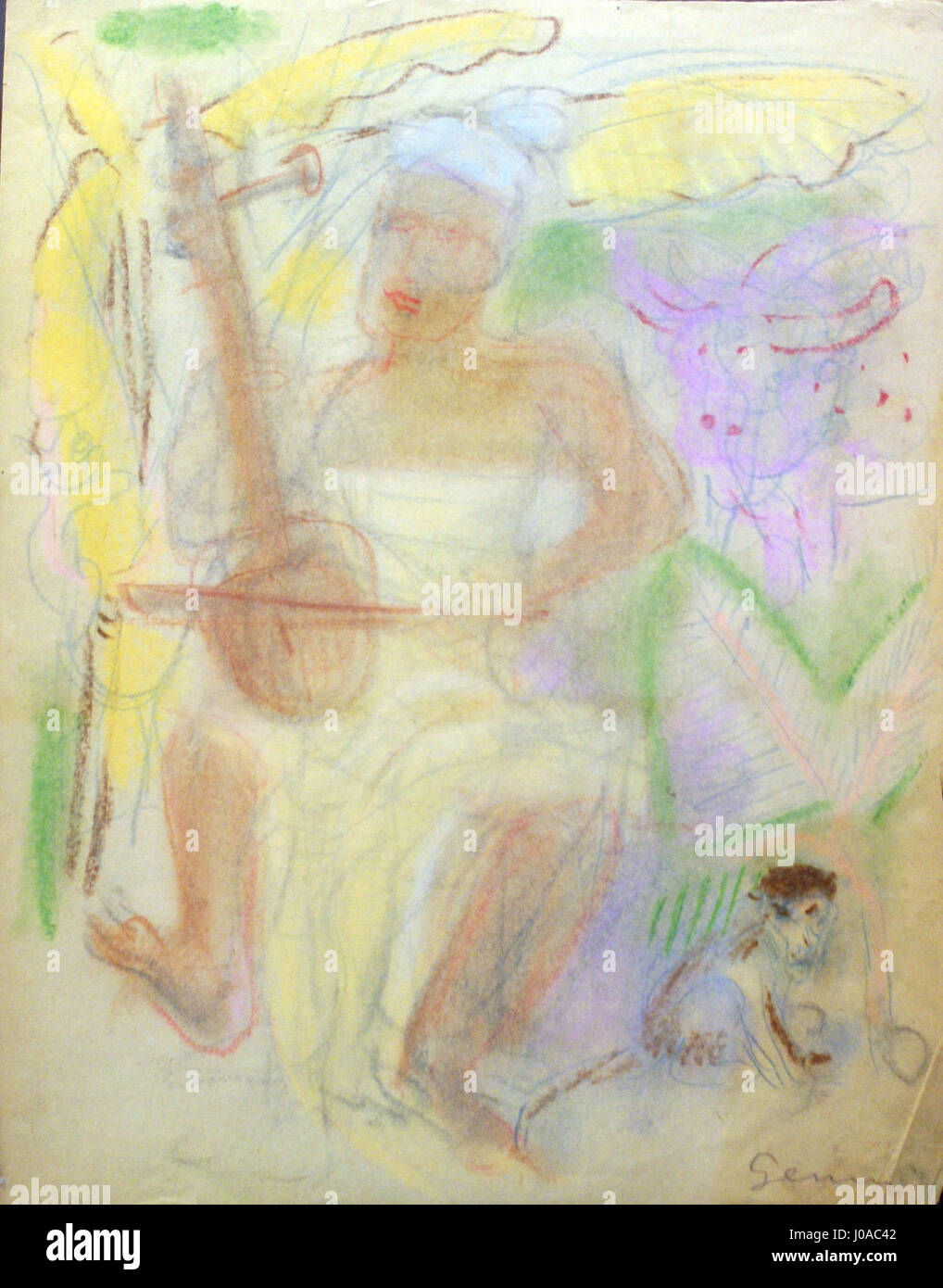 Questo titolo sembra riferirsi a un'opera o a un termine in un alfabeto non latino. Per interpretare o descrivere con precisione l'argomento, potrebbe essere necessario un ulteriore contesto o una traduzione. Foto Stock