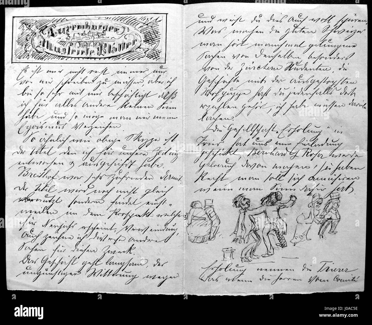 Il lavoro di Guido Oppenheim nel "Luxemburger Illustrierte Blätter" rappresenta un periodo di illustrazione europea alla fine del XIX secolo. Le sue illustrazioni dettagliate e spesso drammatiche contribuirono alla documentazione visiva di eventi e storie durante quel periodo. Foto Stock