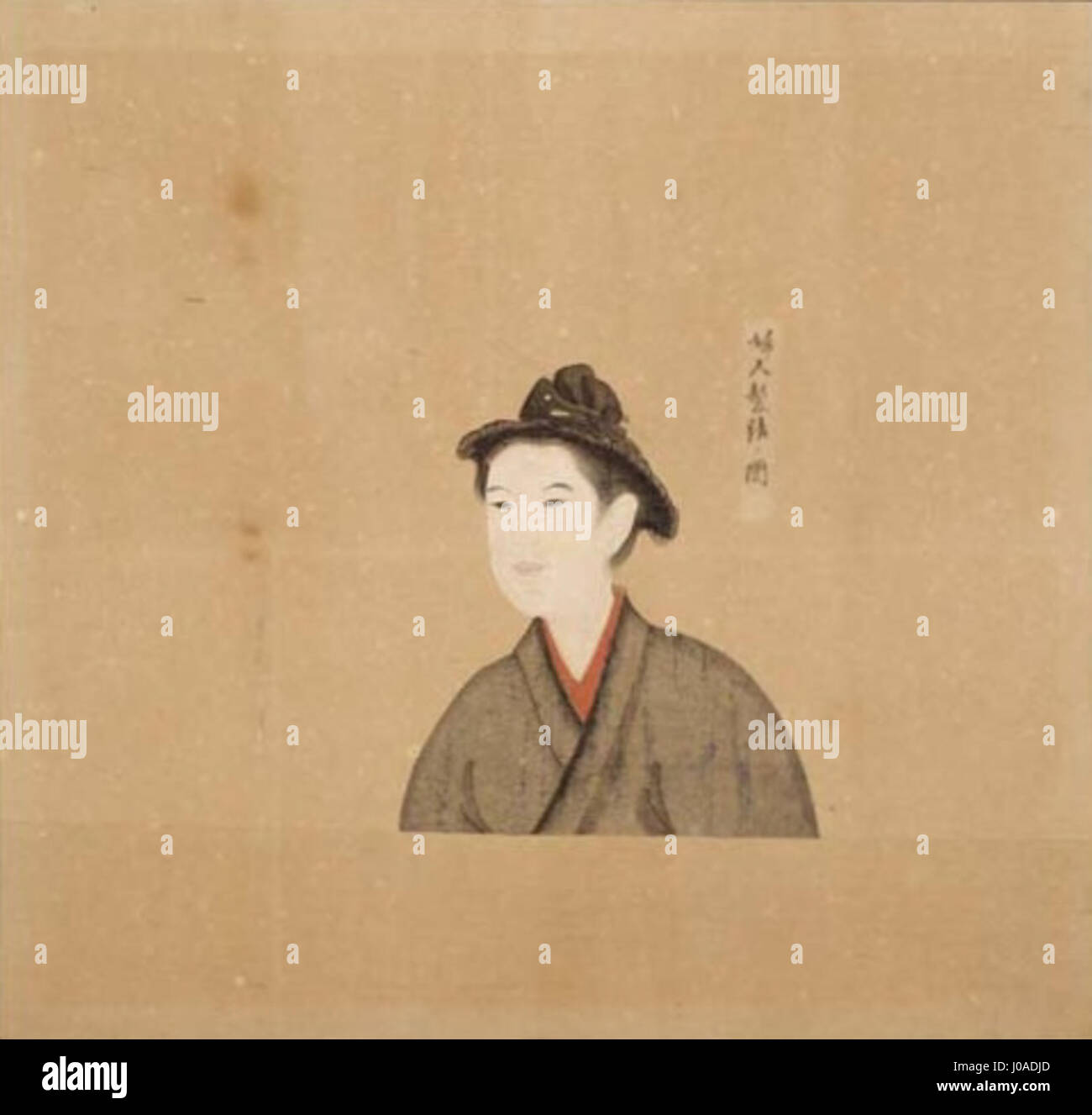 "日本画 - 花鳥画" (pittura giapponese - pittura di uccelli e fiori) riflette lo stile artistico tradizionale dei dipinti di uccelli e fiori giapponesi. Questo stile enfatizza la bellezza naturale, utilizzando pennellate dettagliate e una particolare attenzione agli uccelli e ai fiori in composizioni serene e stilizzate. Foto Stock