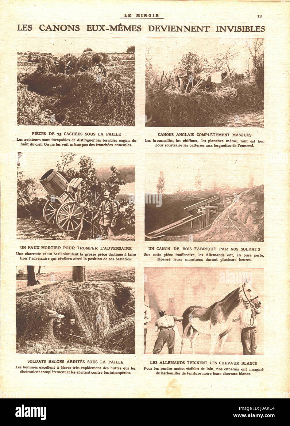 "Le Miroir, Noël 1914" è una pubblicazione francese del dicembre 1914 che include importanti contenuti culturali e storici relativi alla prima guerra mondiale, mettendo in evidenza l'esperienza francese durante i primi mesi della guerra. Foto Stock