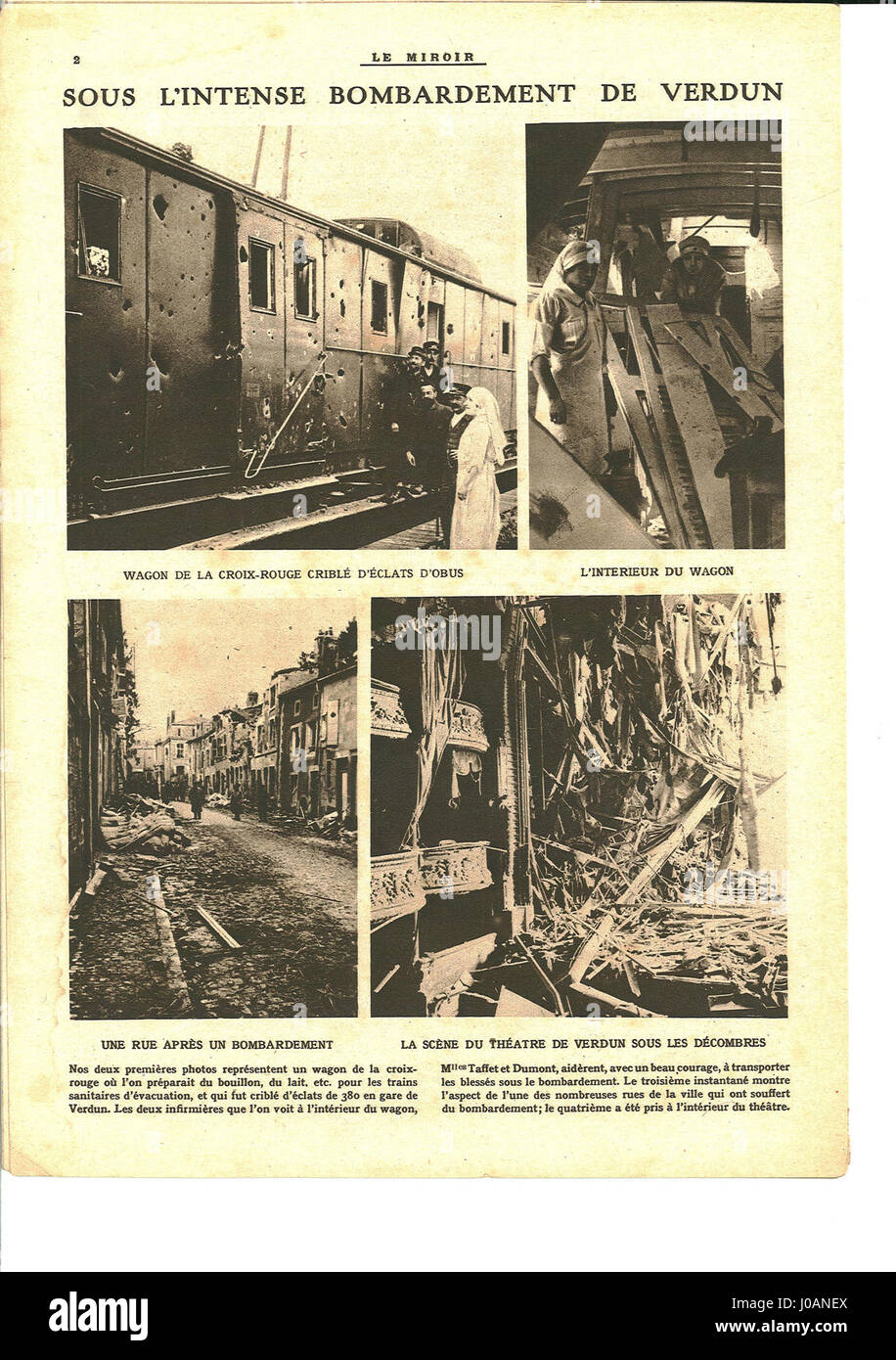 Le Miroir è stata una rivista letteraria e artistica francese pubblicata nel XIX secolo. Numero di serie Il 126 include commenti artistici e culturali del periodo, riflettendo sulle questioni contemporanee nella società francese e nelle arti Foto Stock