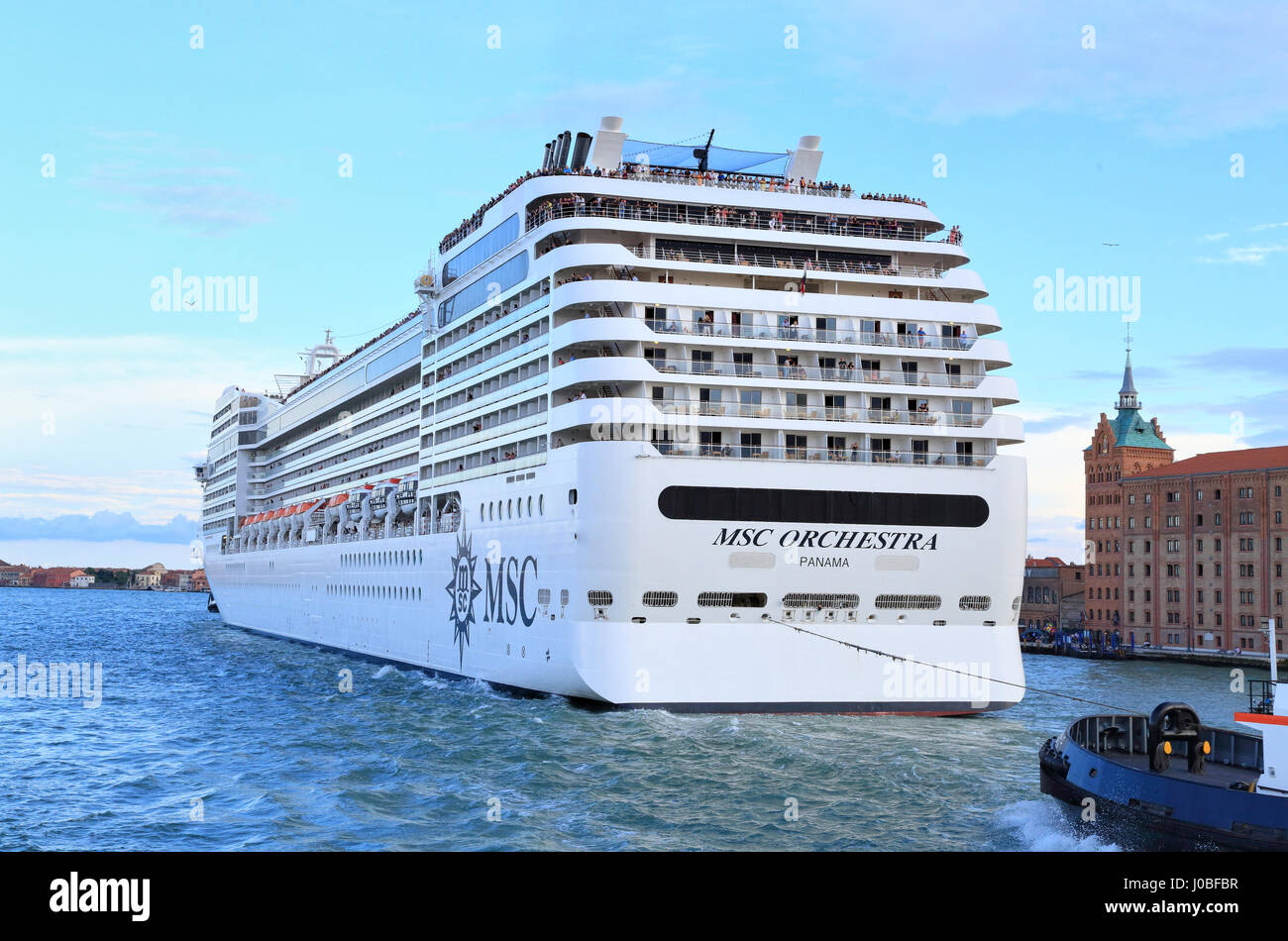 Nave da crociera MSC Orchestra Foto Stock