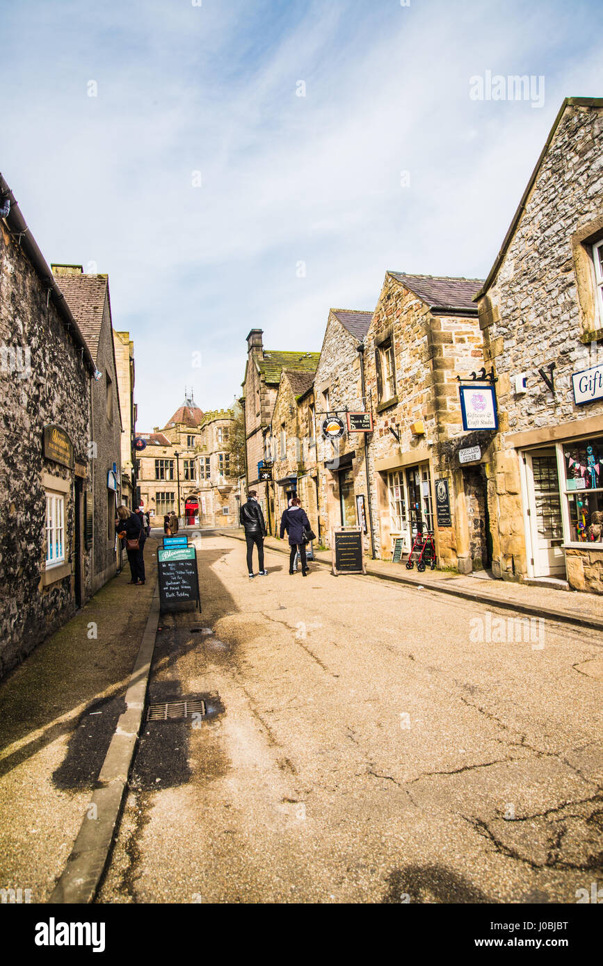 Derbyshire life Bakewell Ray Bosdwell Foto Stock