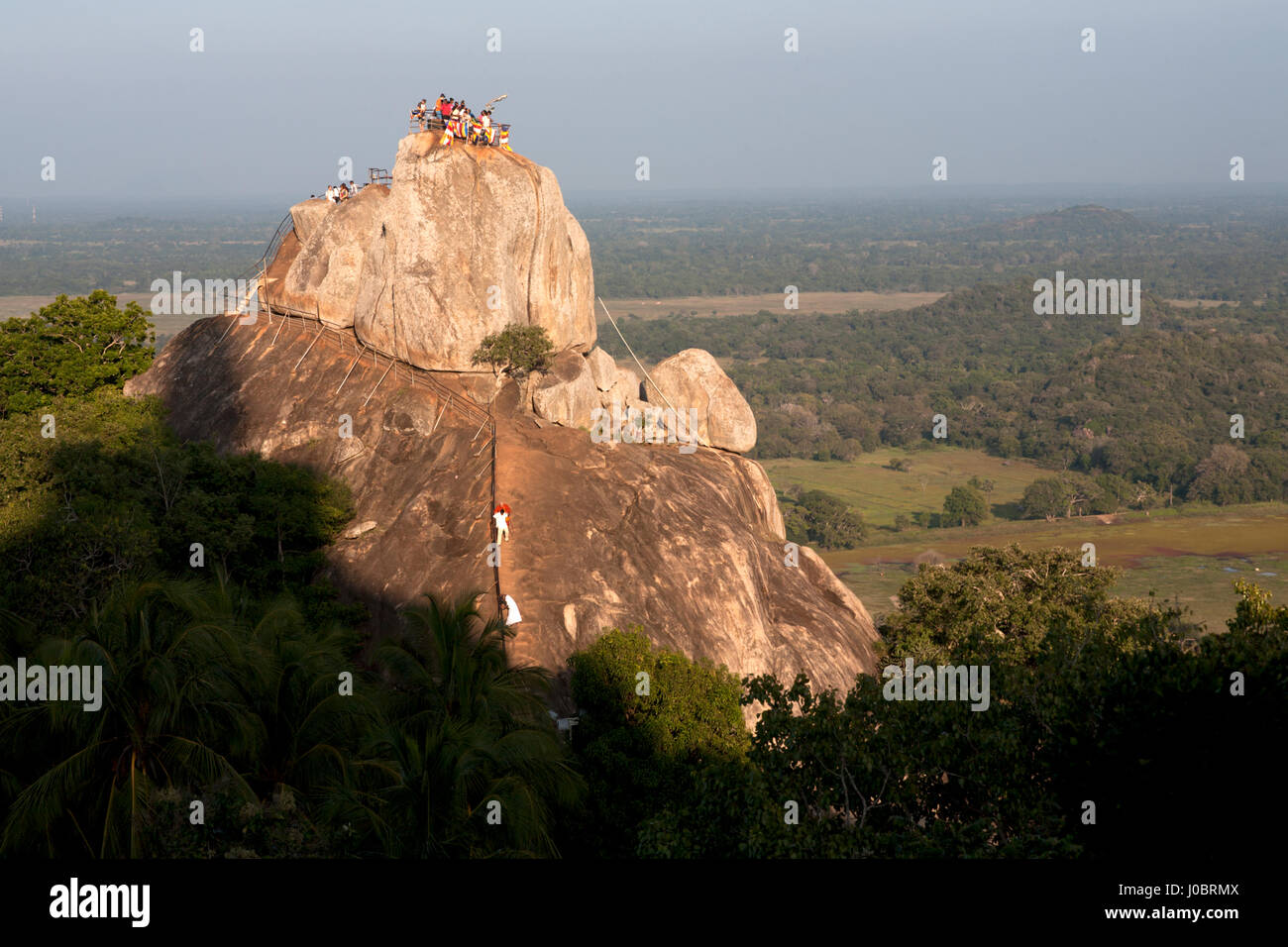 Aradhana mihintale gala north central proviince sri lanka Foto Stock