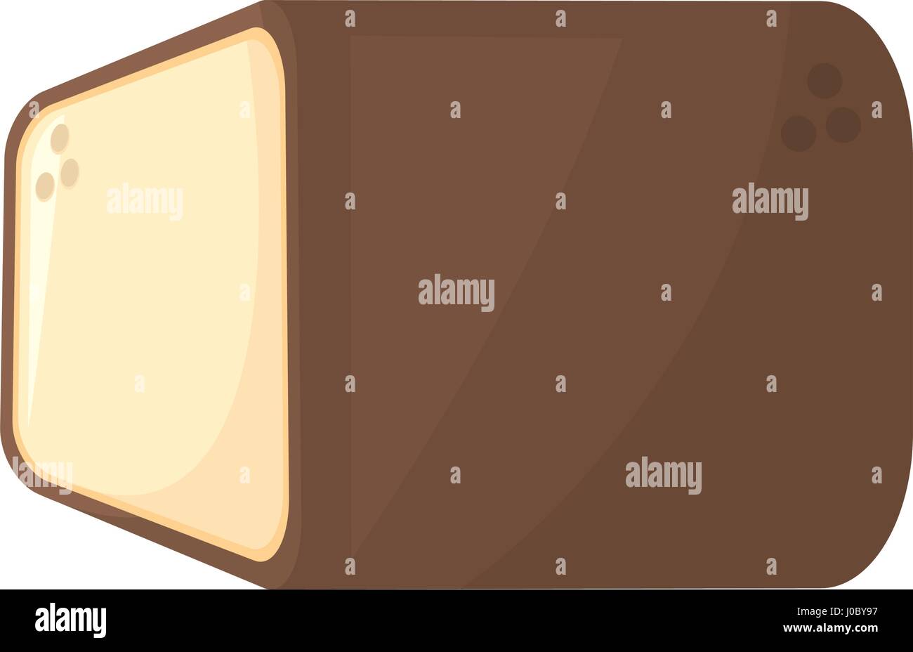 Pane cibo ingrediente da forno Illustrazione Vettoriale