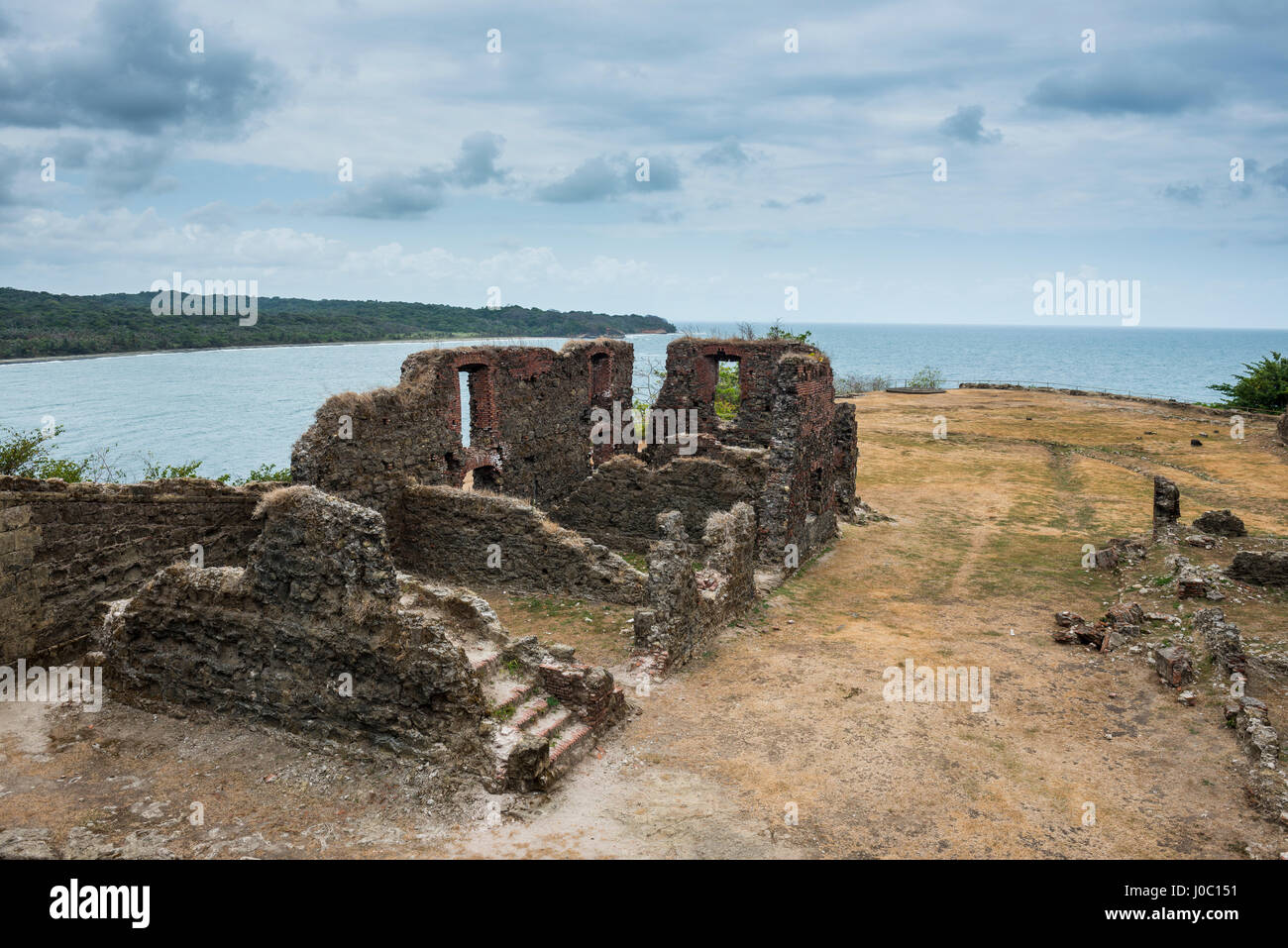 Fort San Lorenzo, Sito Patrimonio Mondiale dell'UNESCO, Panama America Centrale Foto Stock