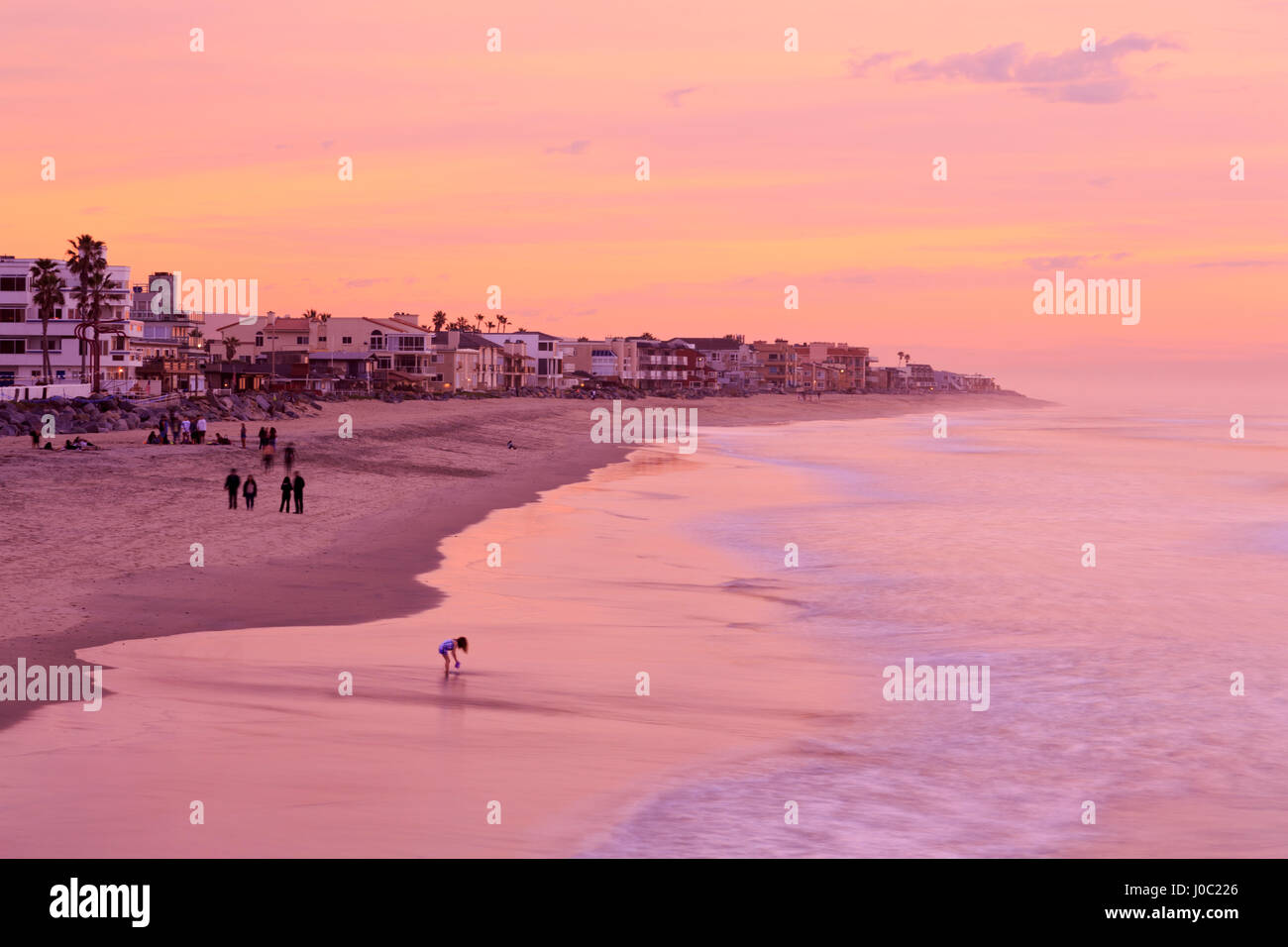 Imperial Beach, San Diego, California, Stati Uniti d'America Foto Stock