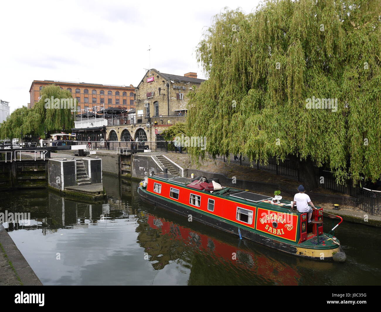 Camden Lock, Canal Foto Stock