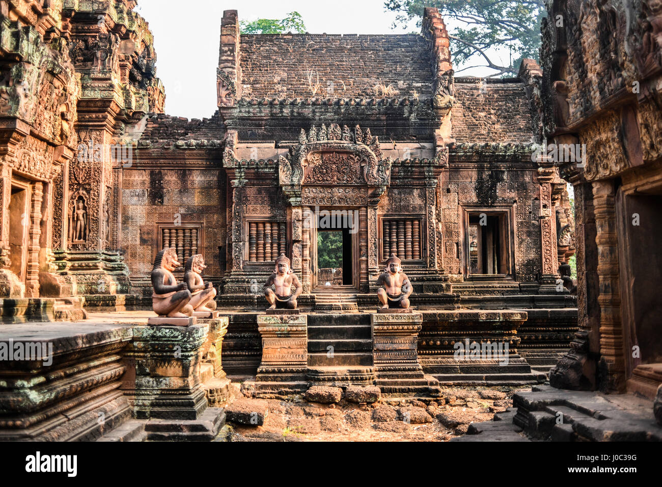 Angkor Wat, Cambogia. Foto Stock