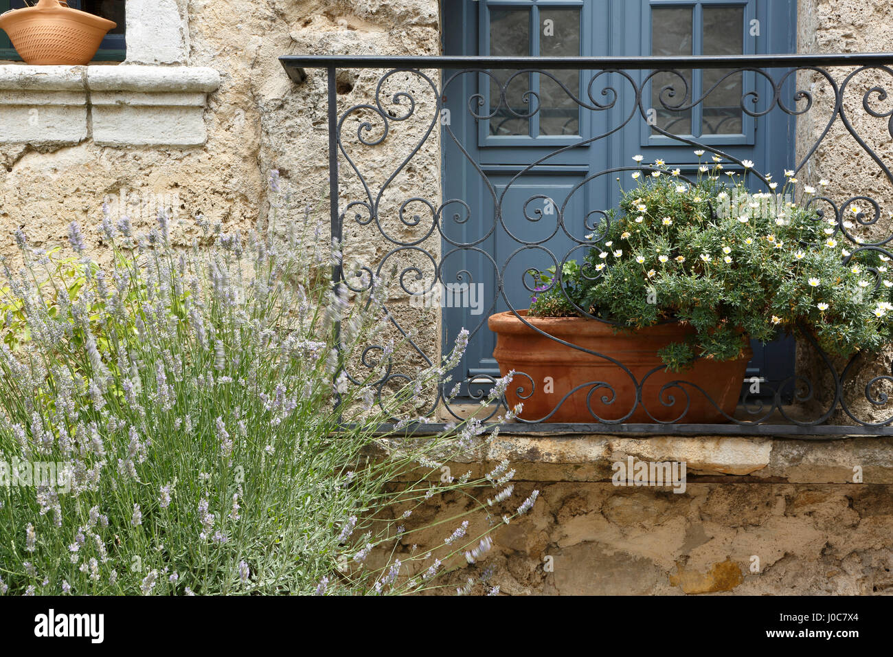 Vicolo, Tourtour, Var, Provence-Alpes-Côte d'Azur, in Francia Foto Stock