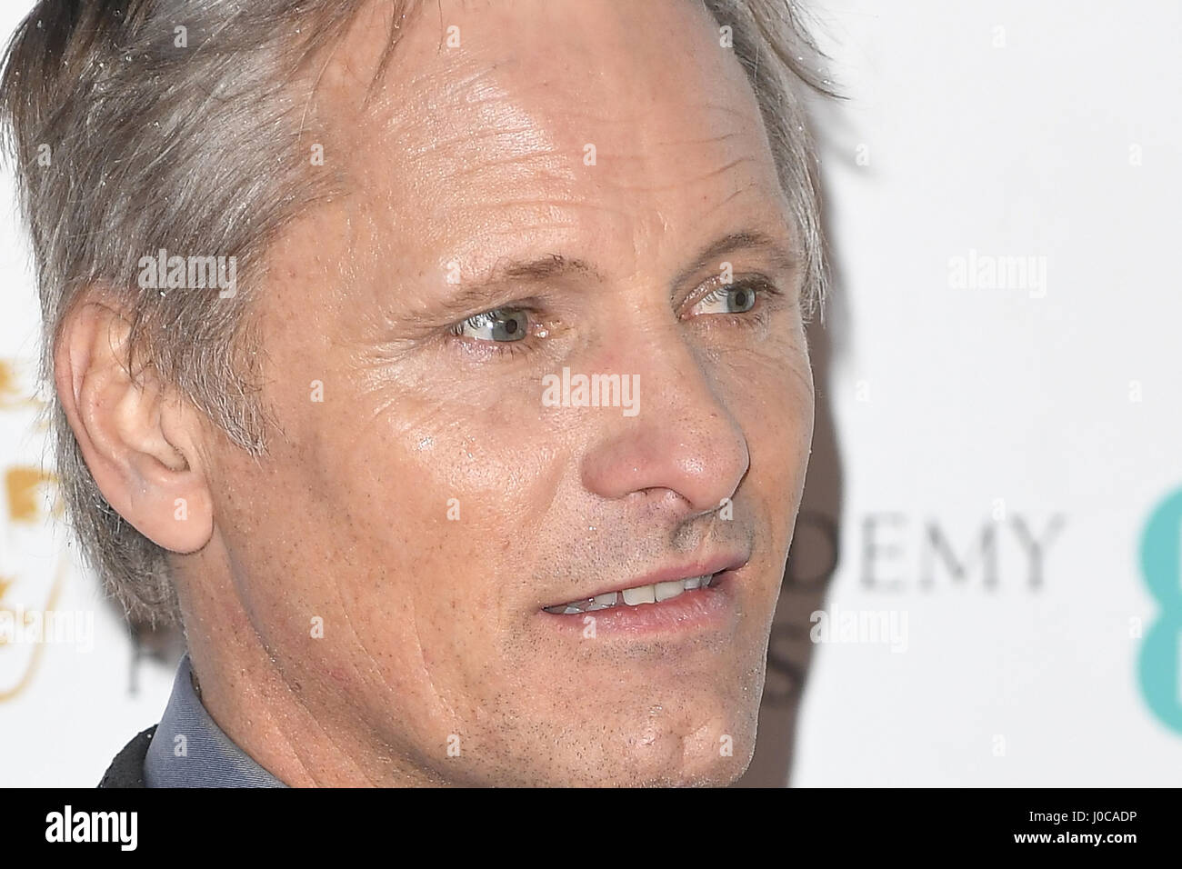 Attore danese Viggo Mortensen assiste il BAFTA nominees party al Kensington Palace di Londra. Xi Febbraio 2017 © Paul Treadway Foto Stock