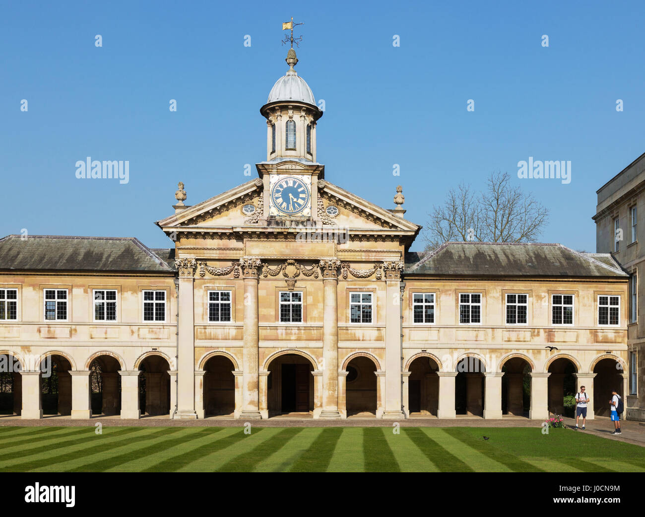 Emmanuel College di Cambridge University, uno dei Cambridge University College, Cambridge Regno Unito Foto Stock