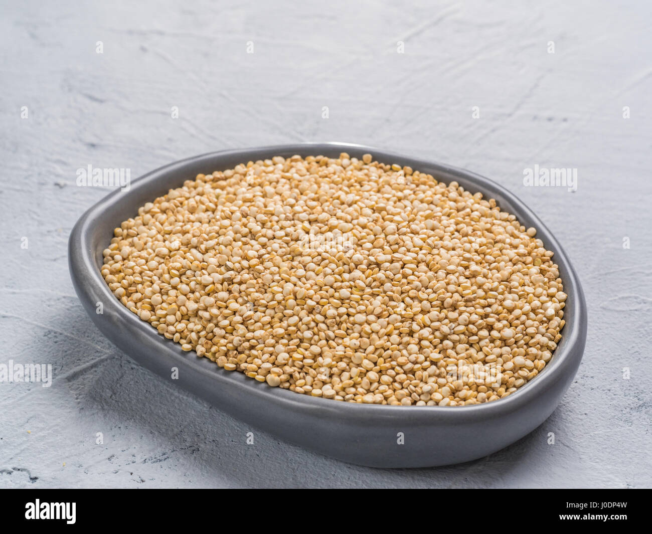 Asciugare la quinoa close up Foto Stock