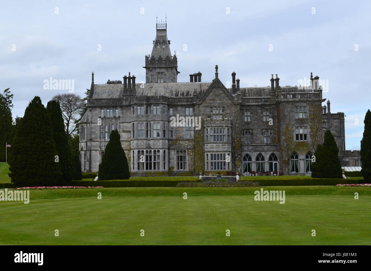 Adare manor motivi e il paesaggio in Irlanda. Foto Stock