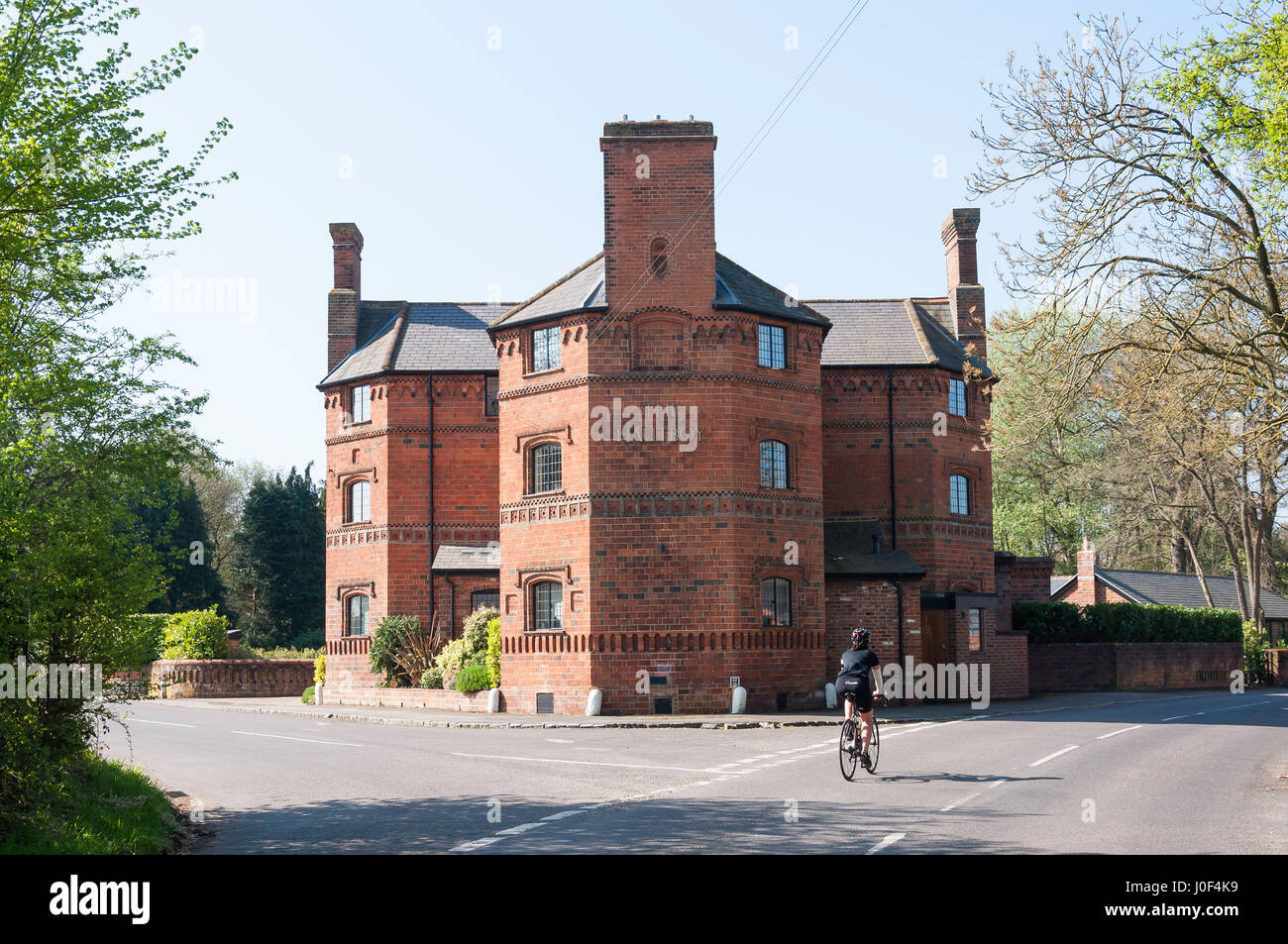 L'ex-XIX secolo Hautboy Inn (ora residenziale) Alms Heath, Ockham Surrey, Inghilterra, Regno Unito Foto Stock