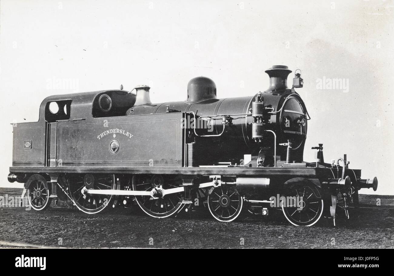 Locomotiva n. 80: 'Thundersley" costruito da Robert Stephenson e azienda Foto Stock