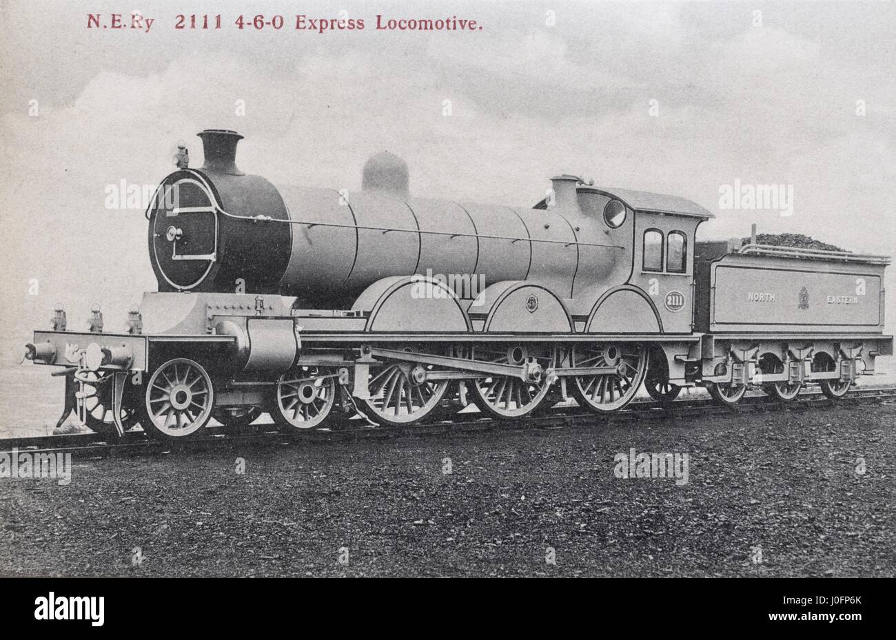 Locomotiva n. 2111: 4-6-0 Express Foto Stock