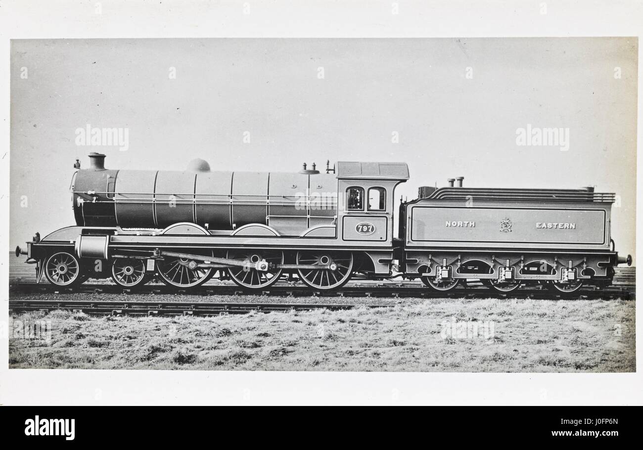 Locomotiva n. 797: 4-6-0 Foto Stock