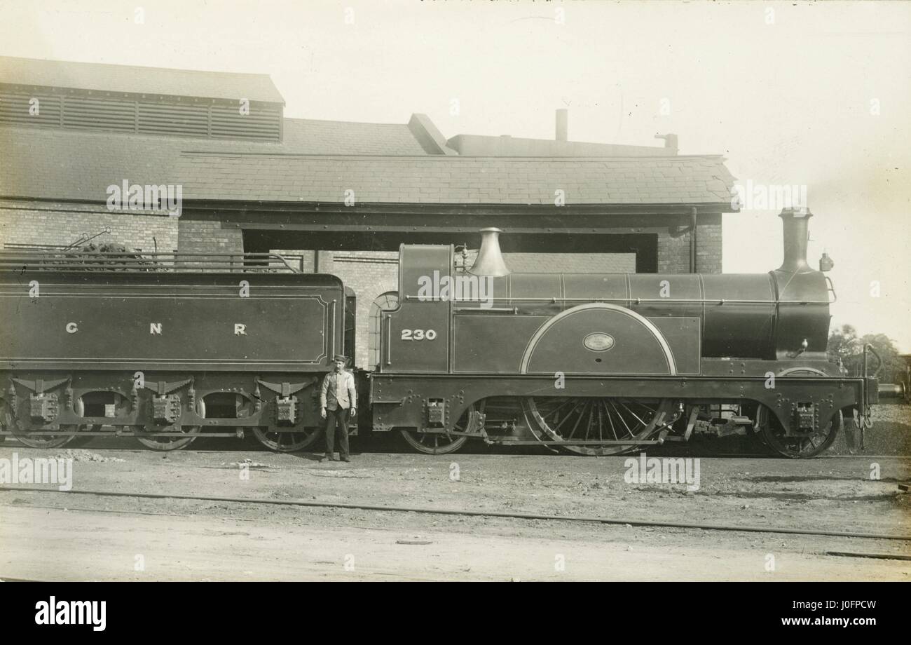 Locomotiva n. 230 Foto Stock