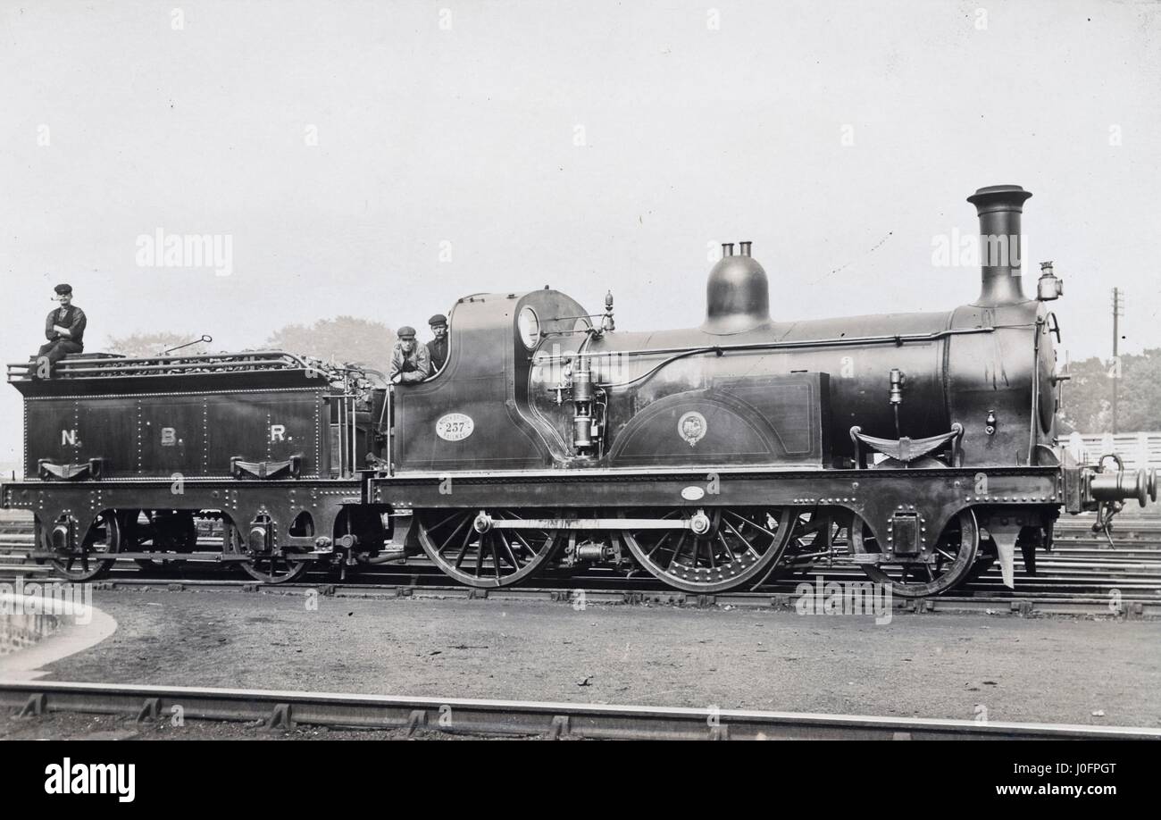 Locomotiva n. 237: 2-4-0 Foto Stock