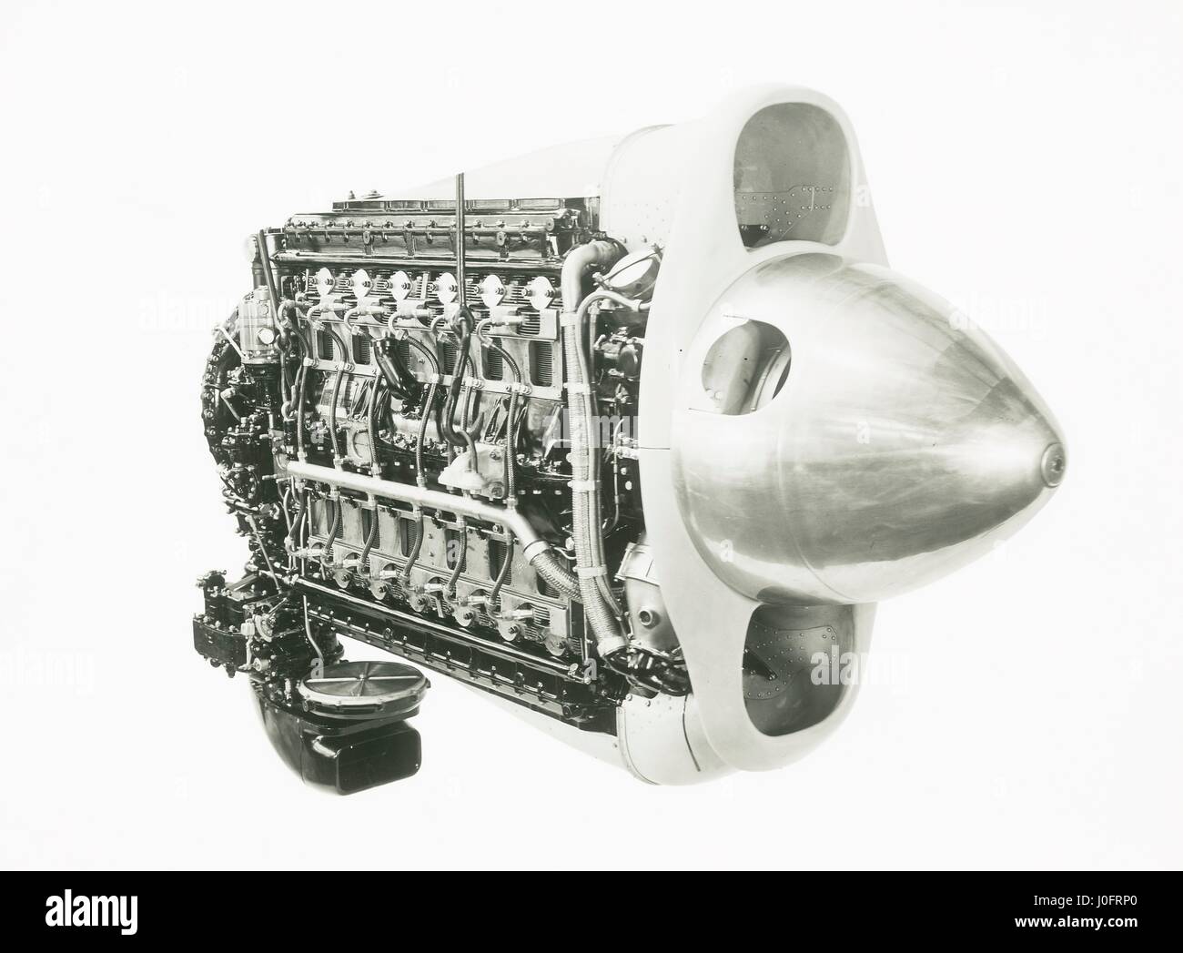 Napier Halford Dagger VIII motore Foto Stock