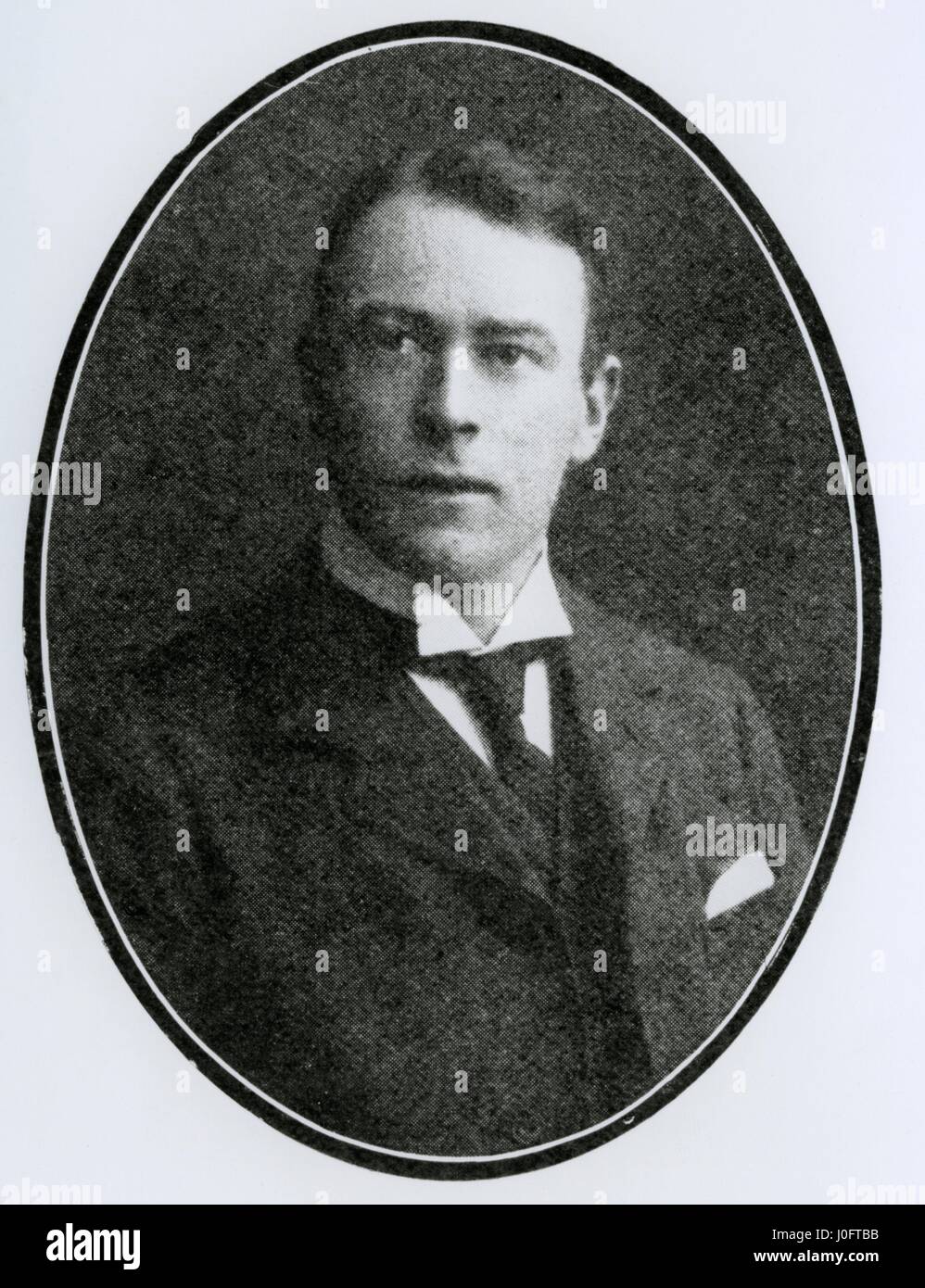 Thomas Andrews, membro di IMechE, morì a bordo del Titanic Foto Stock