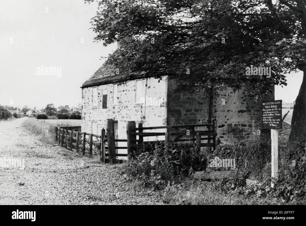 Luogo di nascita di George Stephenson Wylam-su-Tyne, vista anteriore destra Foto Stock
