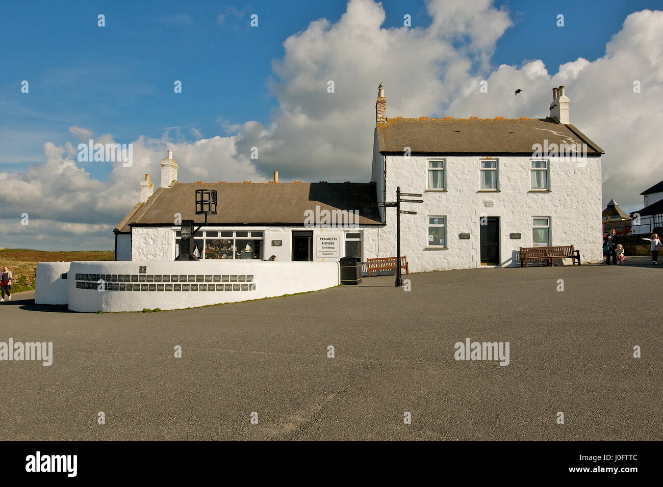 Penwith casa a Lands End, Cornwall, Inghilterra Foto Stock