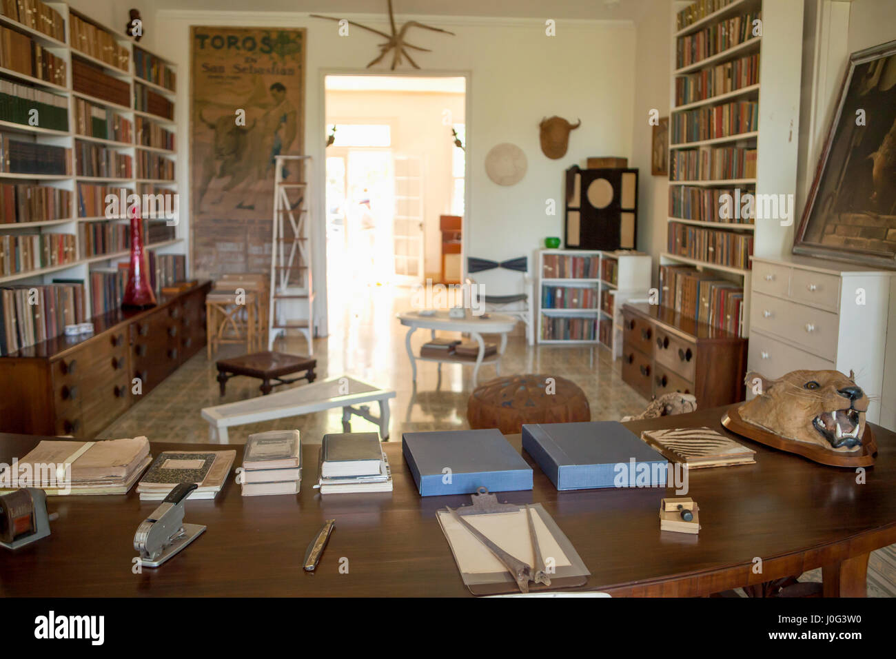 Hemingway House, Avana, Cub Foto Stock