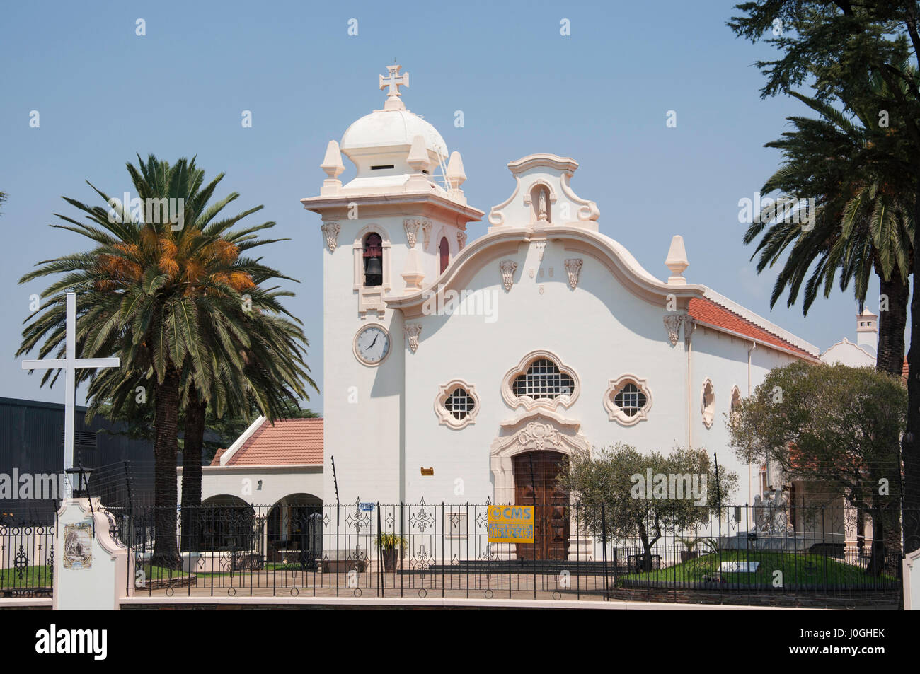 La Madonna di Fatima Chiesa Portoghese, Great North Rd, Brentwood Park, Benoni, East Rand, provincia di Gauteng, Repubblica del Sud Africa Foto Stock