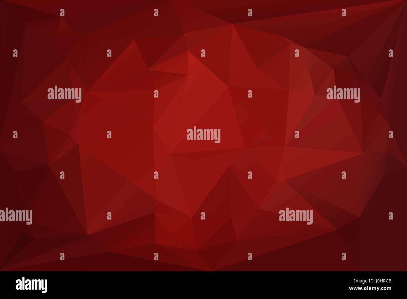 Rosso orizzontale mosaico. Illustrazione Vettoriale. Bassa poligonale futuristico dark fantasy sfondo decorativo. Illustrazione Vettoriale