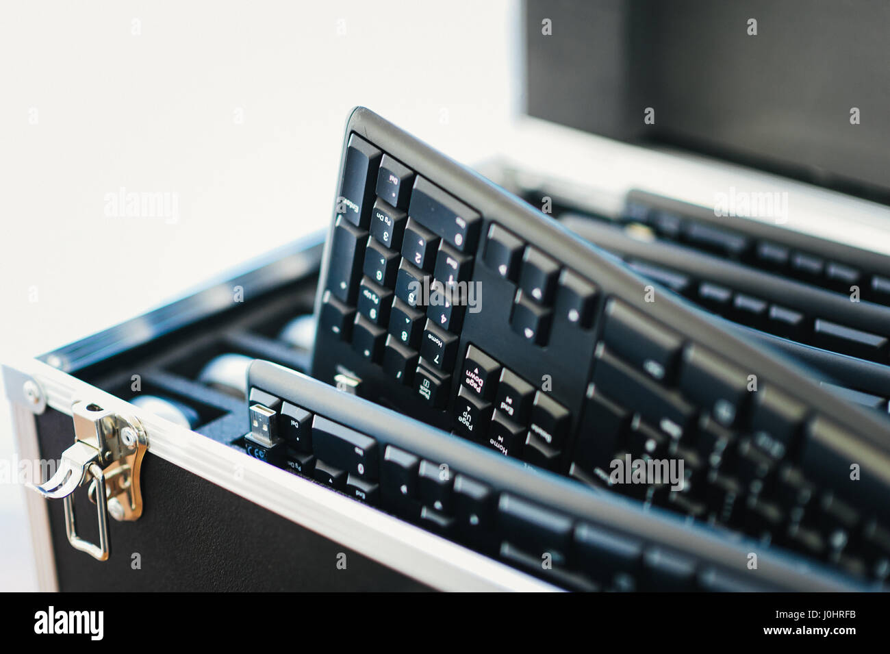 Scatola di tastiere per PC Foto Stock