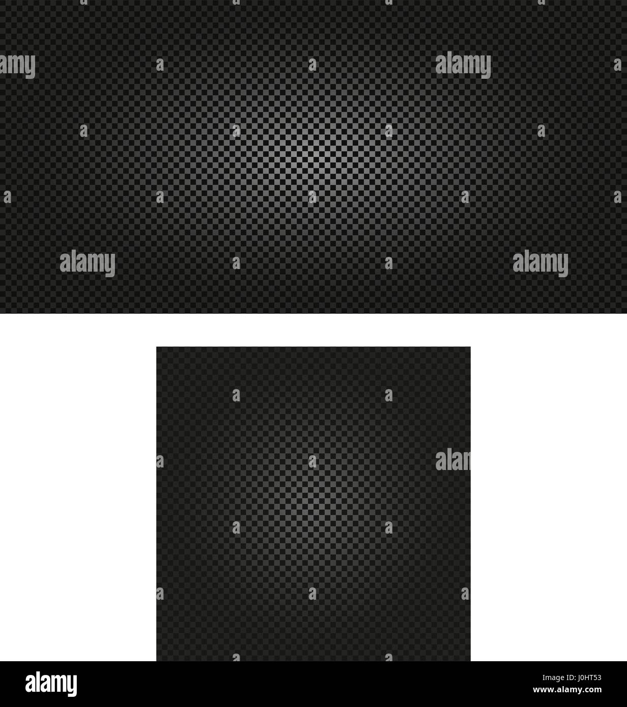 Abstract isolato di colore nero senza giunture a scacchi la texture di sfondo illustrazione vettoriale Illustrazione Vettoriale