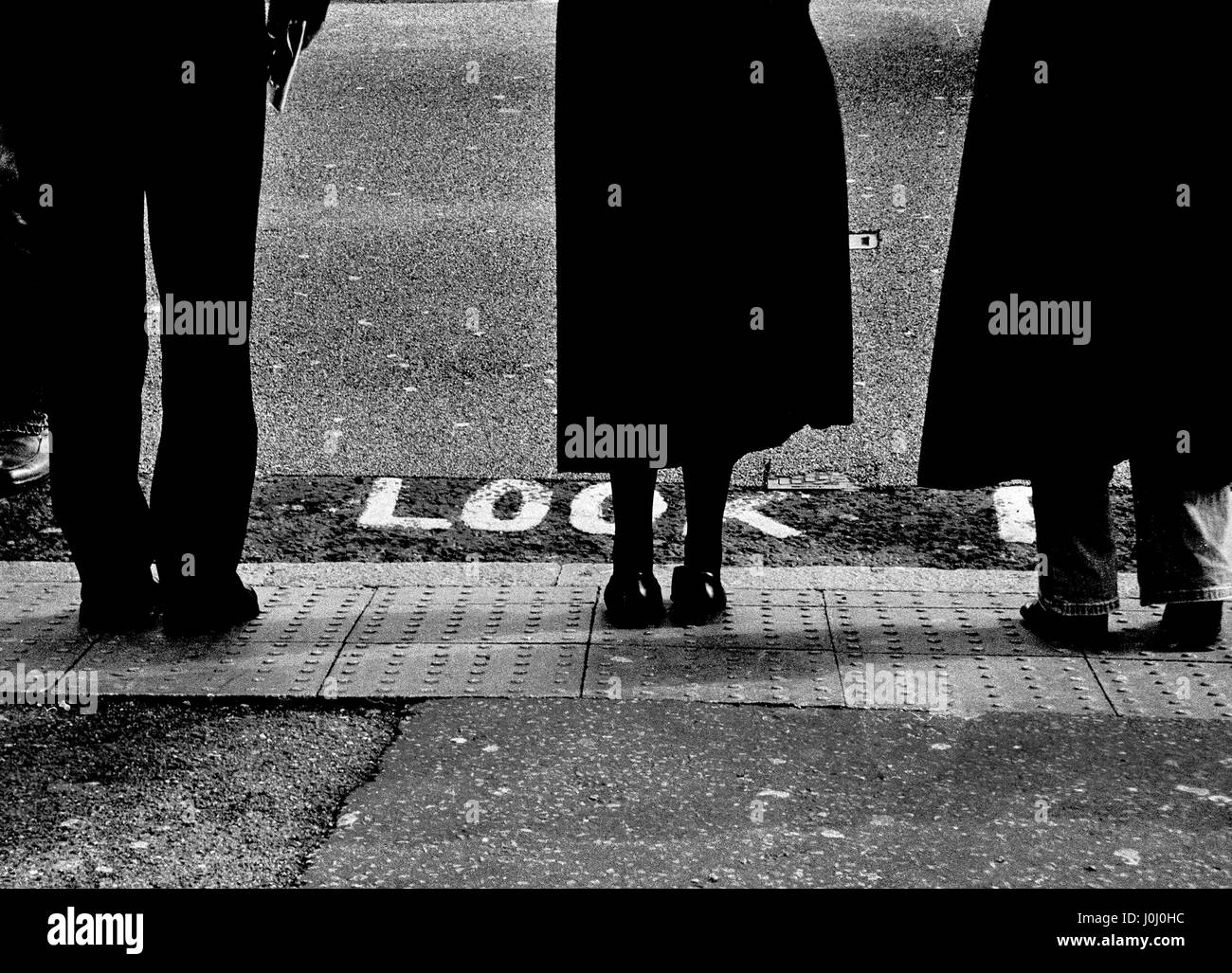Il traffico che attraversa, Londra 2012 Foto Stock