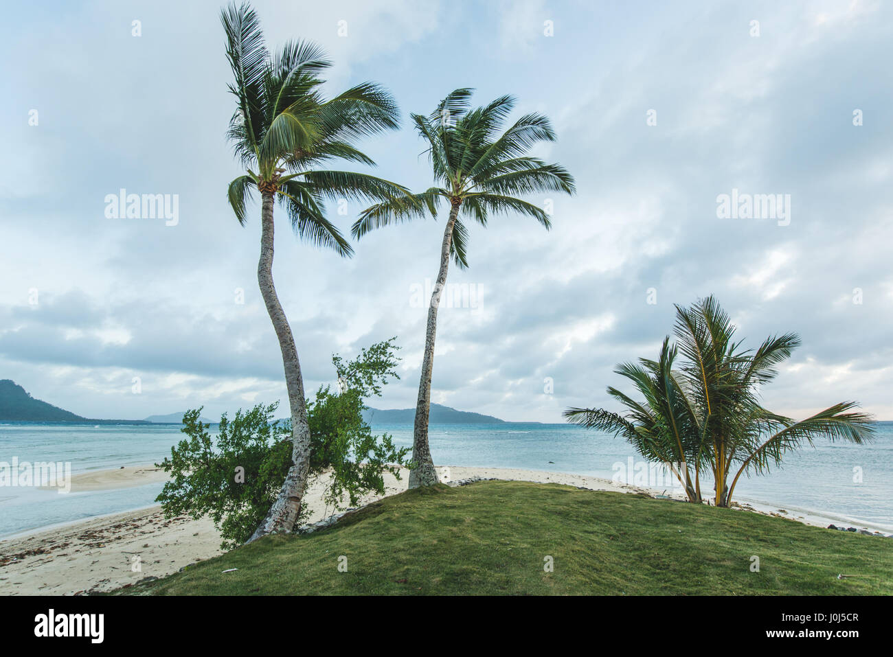 Weno, Micronesia. Xiv Feb, 2016. Il Truk Laguna e spiagge. Credito: Alessandro Bosio/Pacific Press/Alamy Live News Foto Stock
