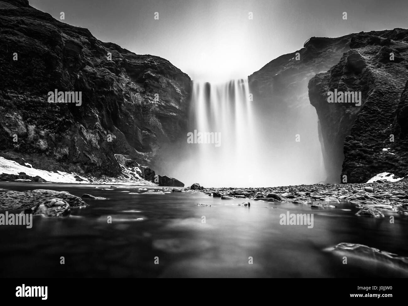 Selfoss. L'Islanda. La cascata. Foto Stock