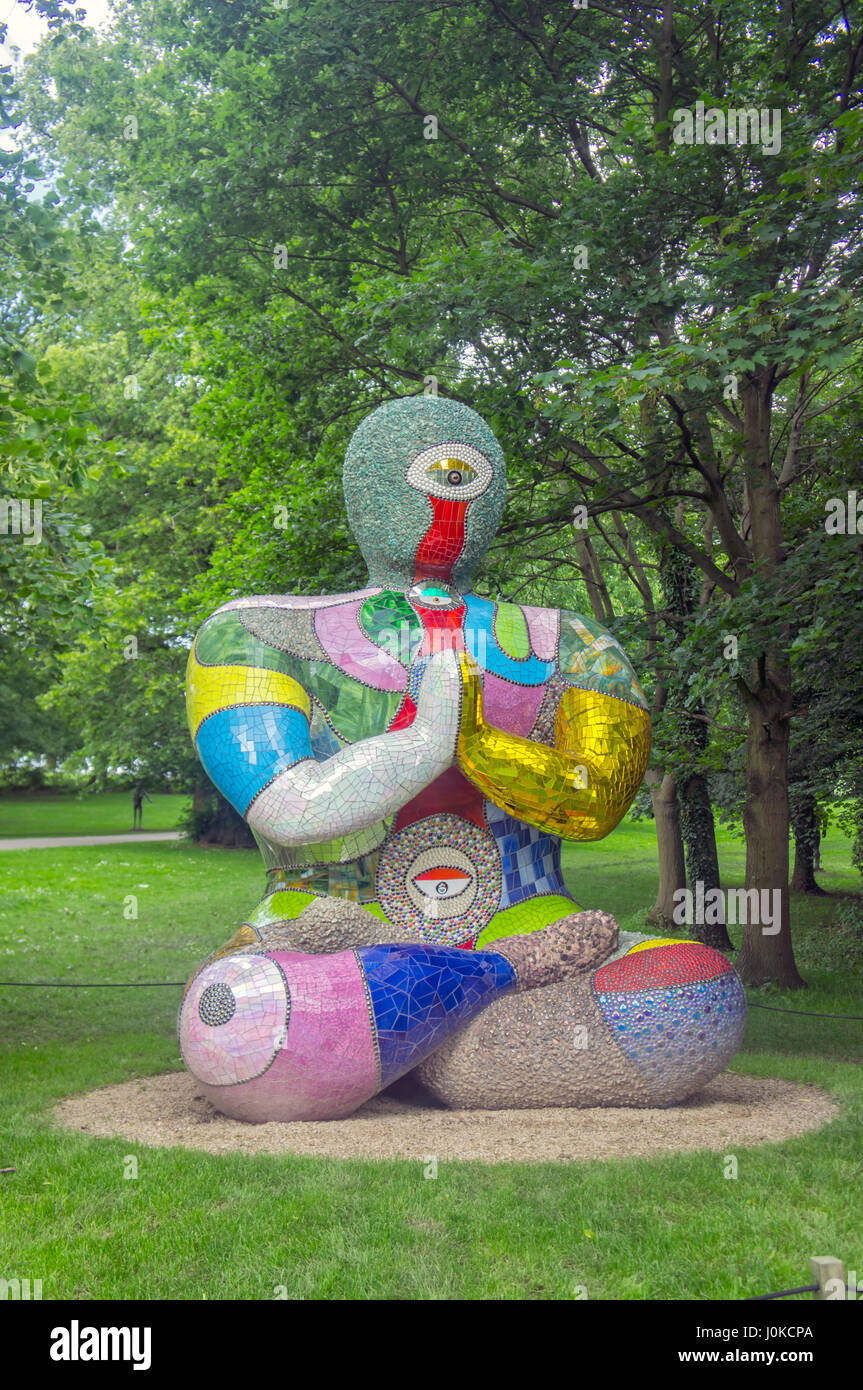 Ruth O'Leary Arte Tessile Yorkshire Sculpture Park, Wakefield (YSP) Foto Stock