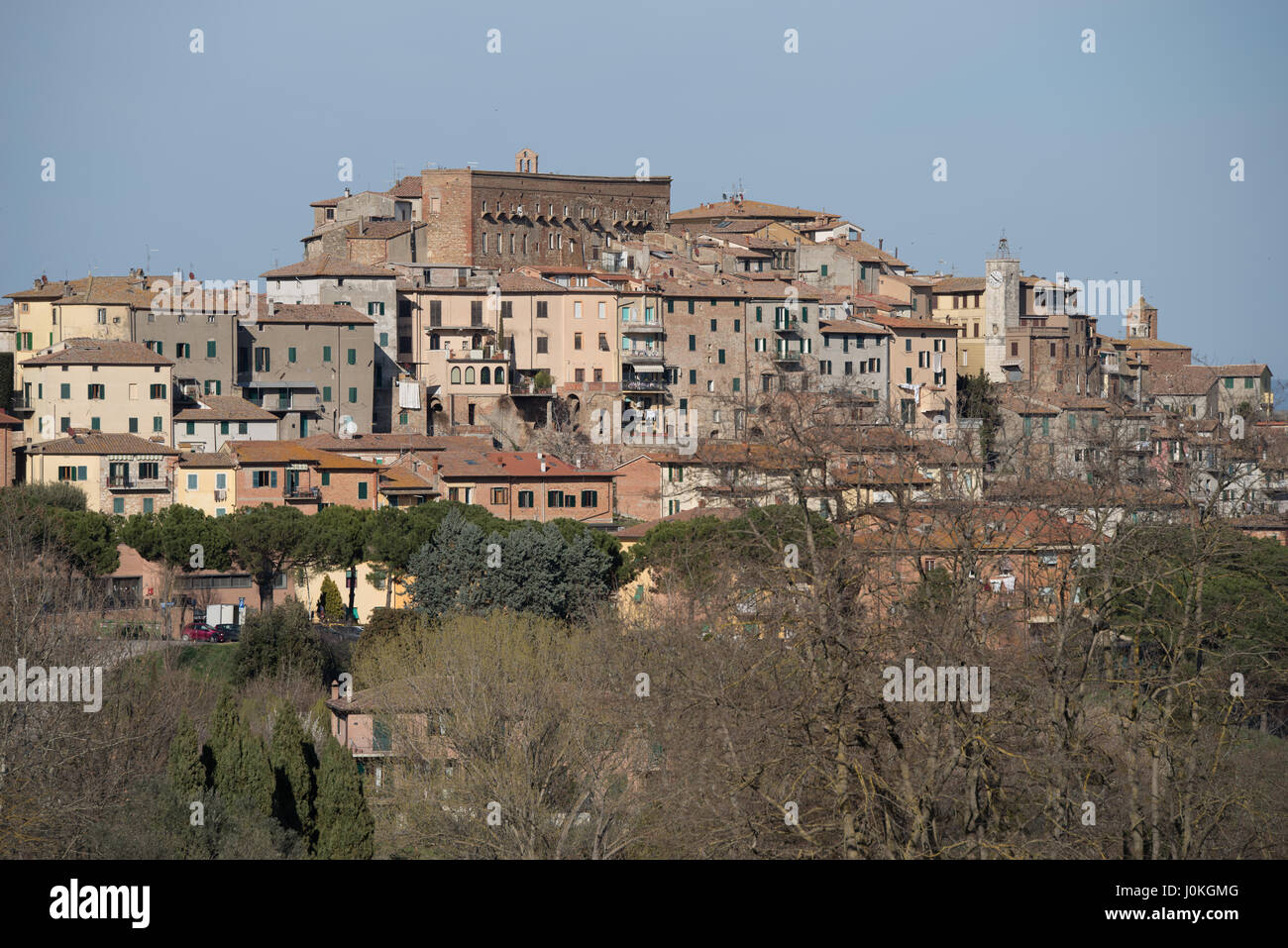 Chianciano Terme la città vecchia. Toscana, Italia Foto stock - Alamy