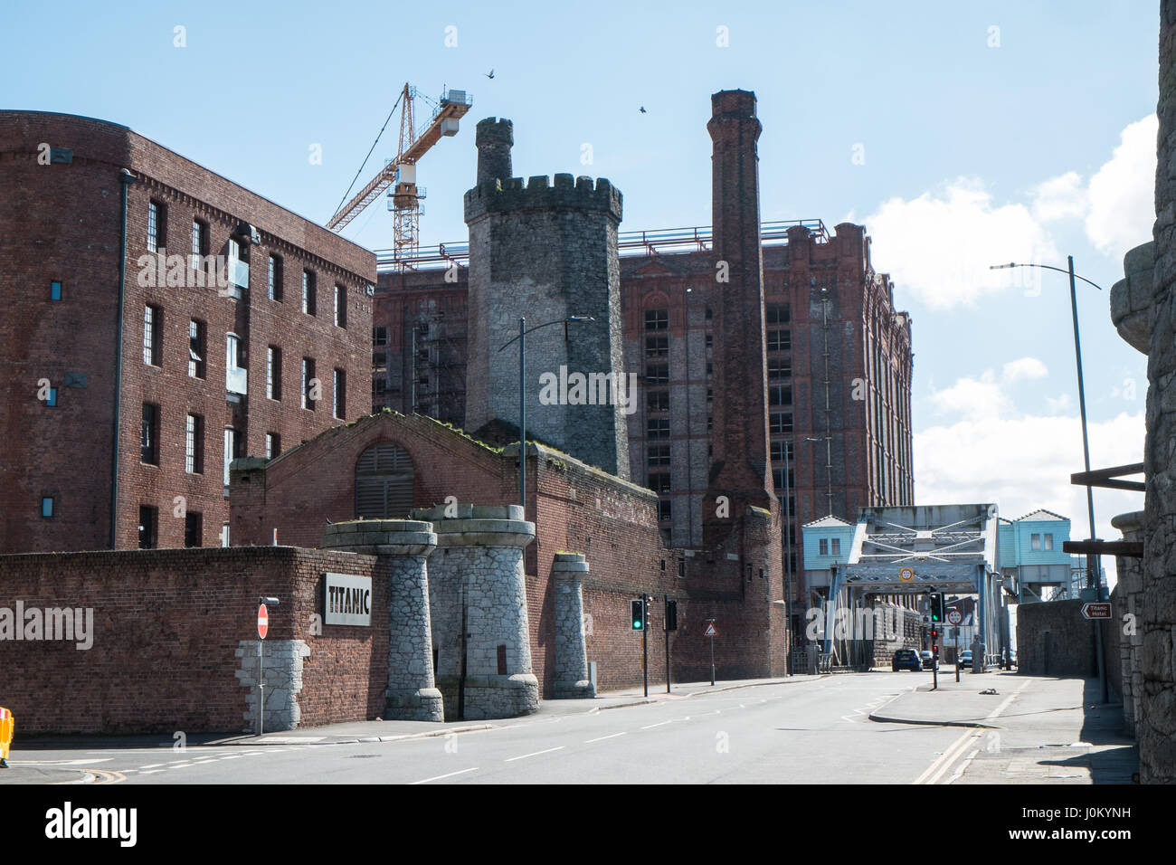 Titanic Hotel,Stanley Dock,Liverpool, Merseyside,l'Inghilterra,Unesco,città dichiarata Patrimonio Mondiale,città,Nord,Nord,l'Inghilterra,inglese,UK. Foto Stock