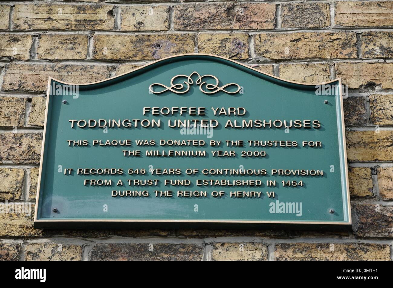 Cantiere Ffeoffee andToddington Regno gli ospizi di carità, Toddington, Bedfordshire Foto Stock