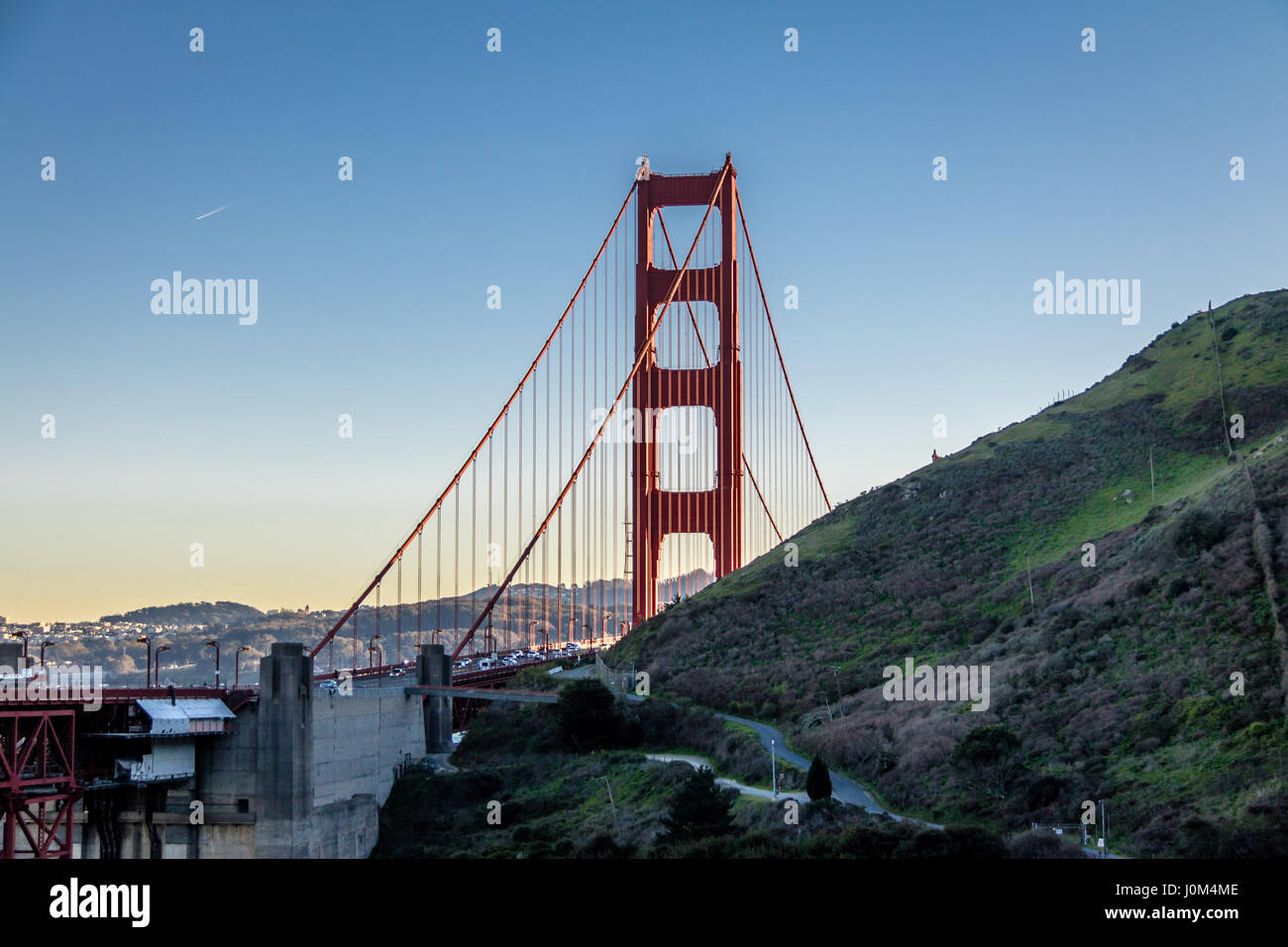 Golden Gate Bridge - San Francisco, California, Stati Uniti d'America Foto Stock
