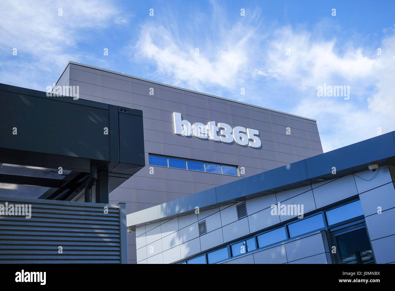 La sede nazionale di bet365, on-line un bookmakers, Festival Park, Etruria, Hanley, Stoke-on-Trent, STAFFS, Inghilterra. Foto Stock