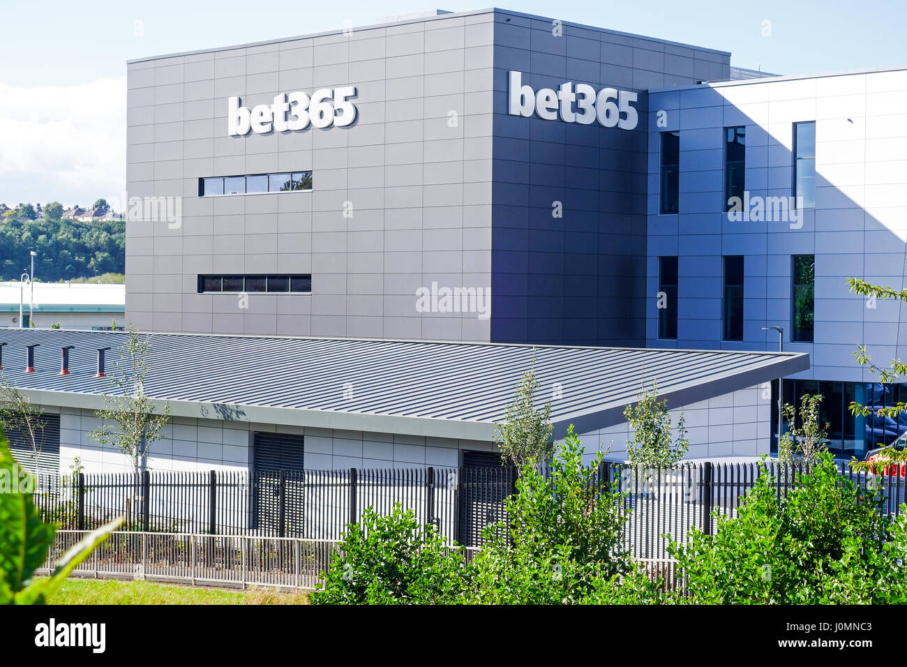 La sede nazionale di bet365, on-line un bookmakers, Festival Park, Etruria, Hanley, Stoke-on-Trent, STAFFS, Inghilterra. Foto Stock