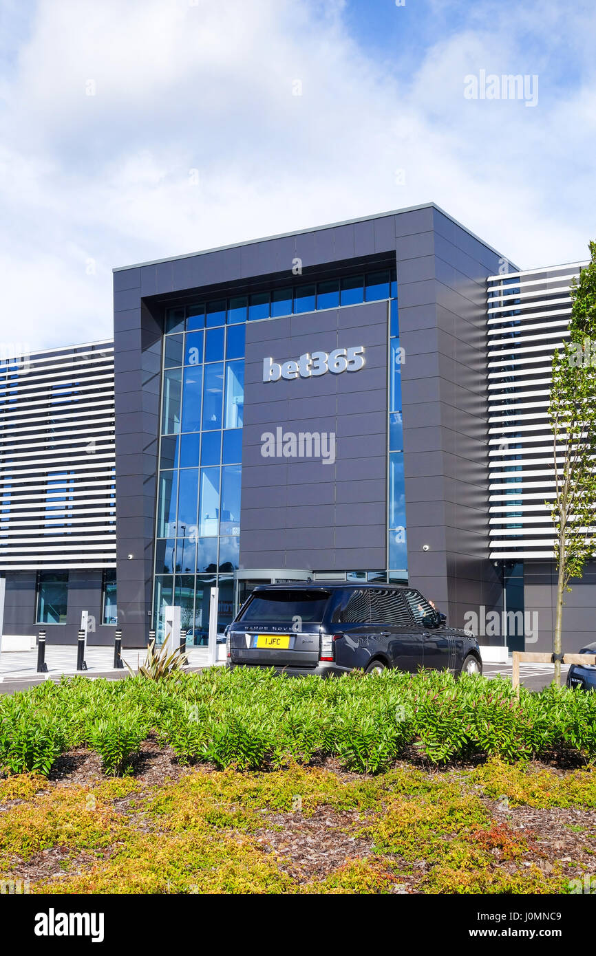 La sede nazionale di bet365, on-line un bookmakers, Festival Park, Etruria, Hanley, Stoke-on-Trent, STAFFS, Inghilterra. Foto Stock