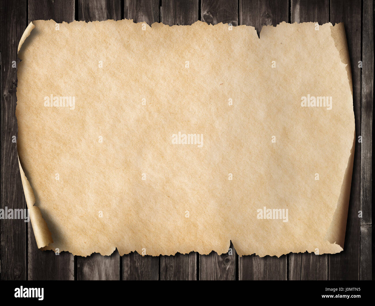 Vintage di pergamena o mappa 3D illustrazione Foto Stock