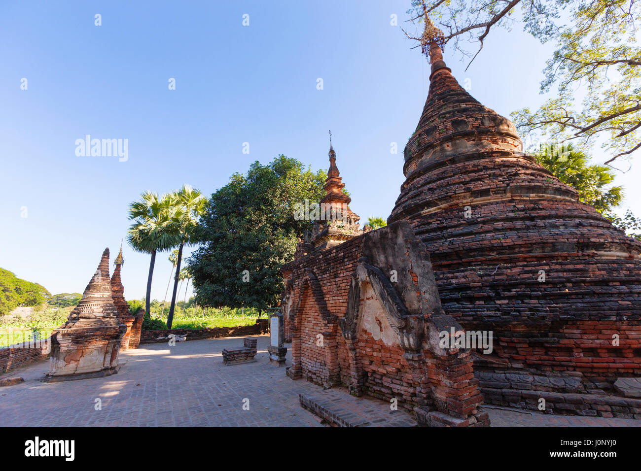 Buddha in sagaing Mandalay, Myanmar (Birmania) Foto Stock